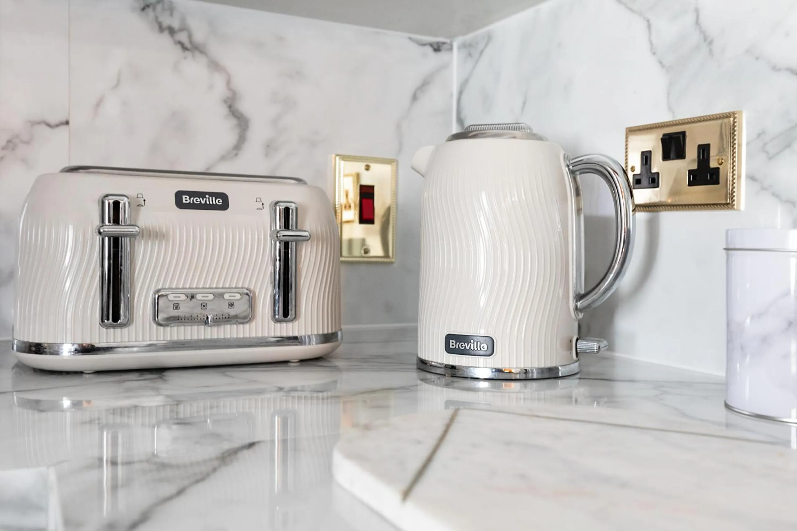 Kitchen or kitchenette in Staycations Maldon