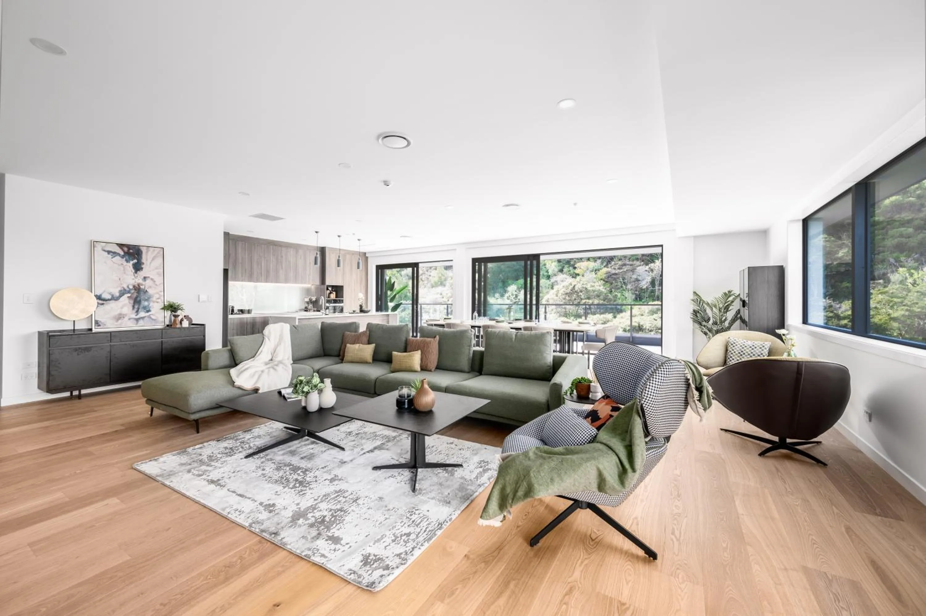 Living room in Sunrise Garden Suites