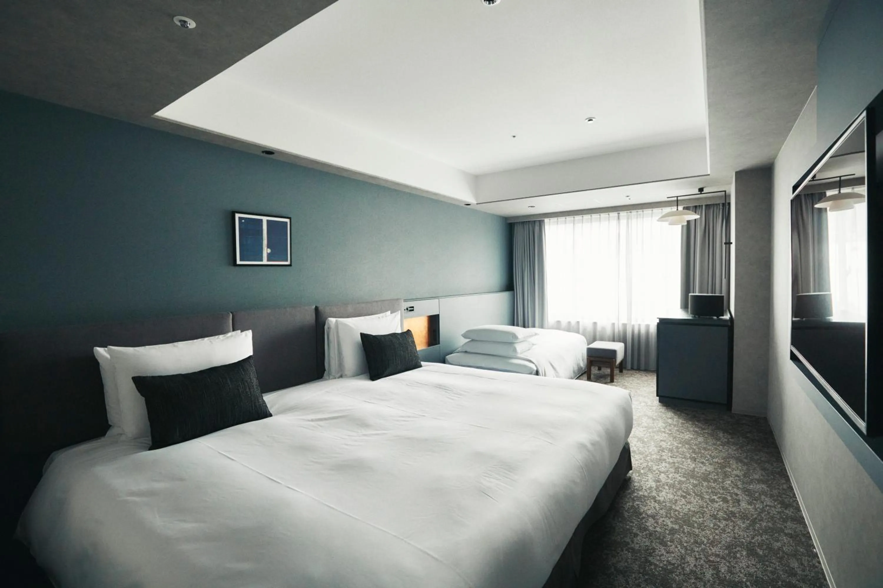 Bed in NOHGA HOTEL KIYOMIZU KYOTO