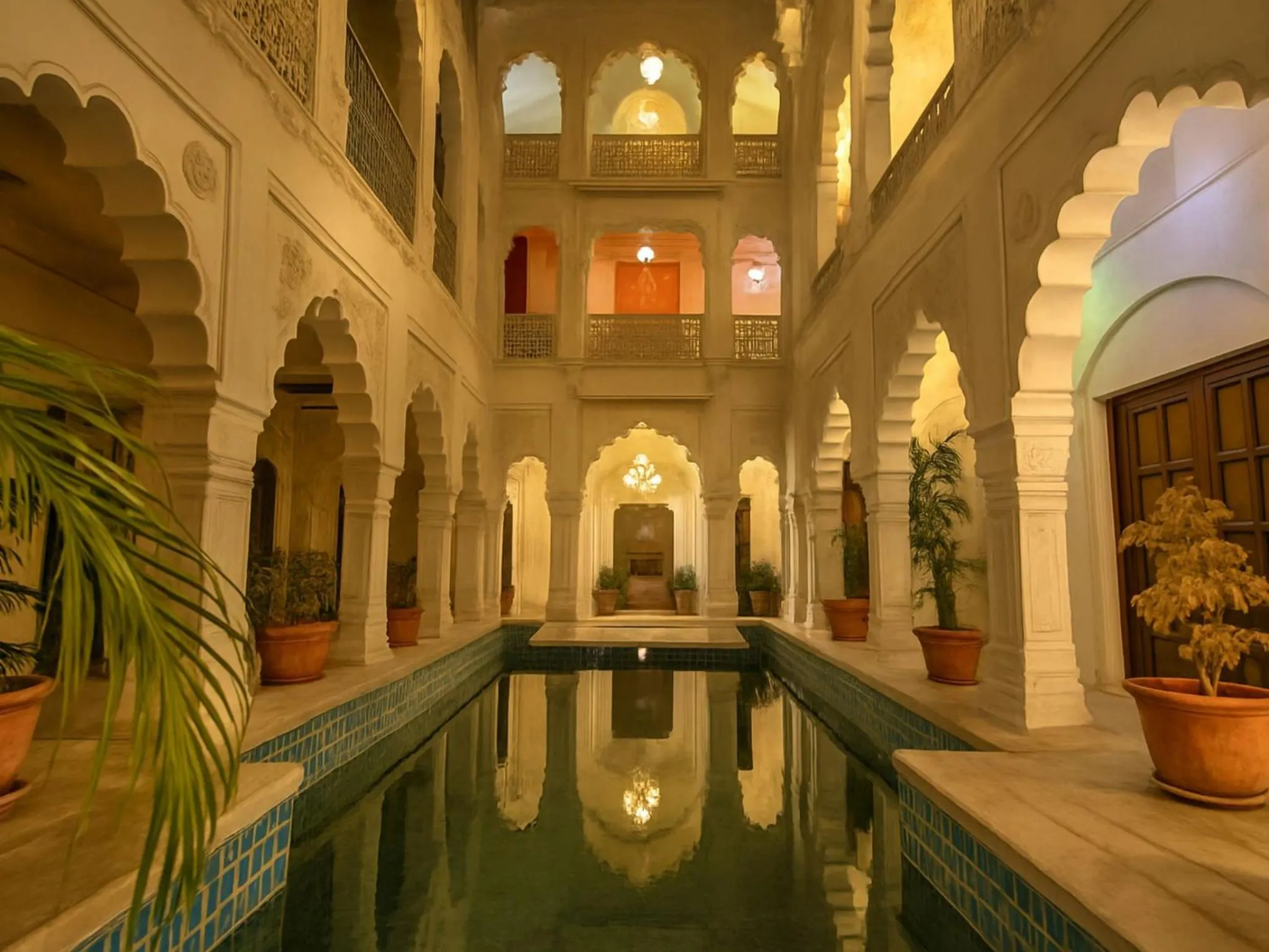 Property building in Jyoti Mahal - A Royal Heritage Hotel - Close to Connaught Place