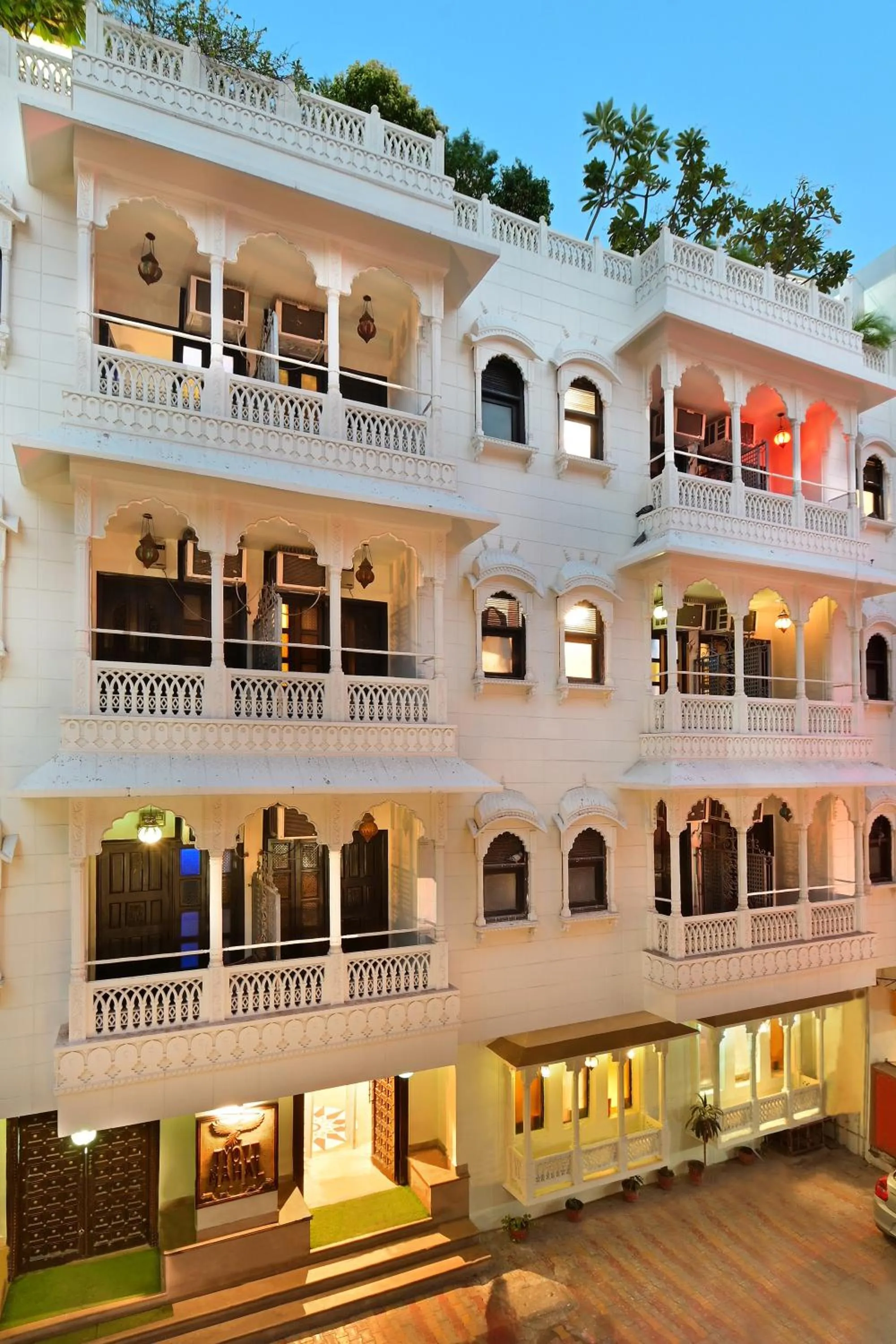 Property building in Jyoti Mahal - A Royal Heritage Hotel - Close to Connaught Place