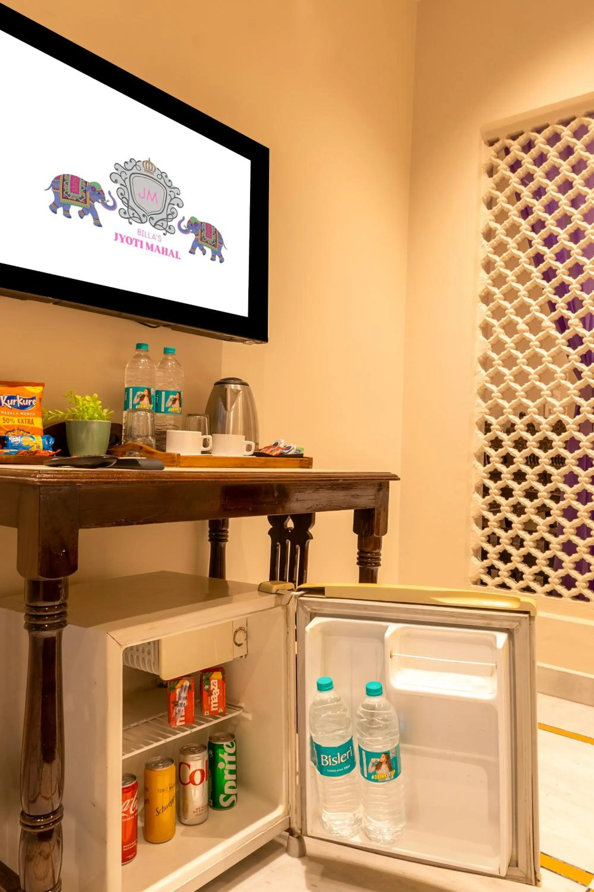 Bedroom in Jyoti Mahal - A Royal Heritage Hotel - Close to Connaught Place