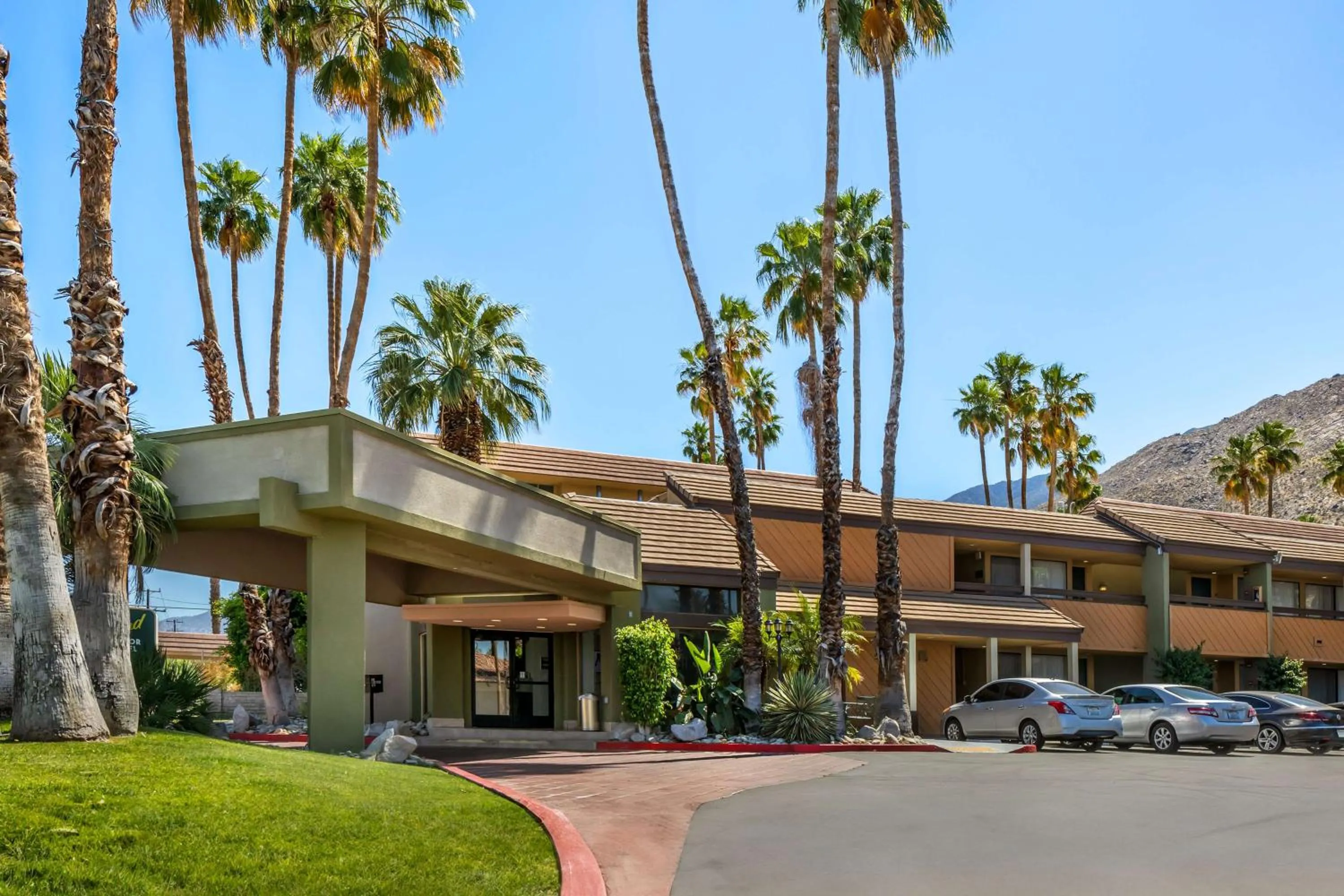 Property building in Best Western Inn at Palm Springs
