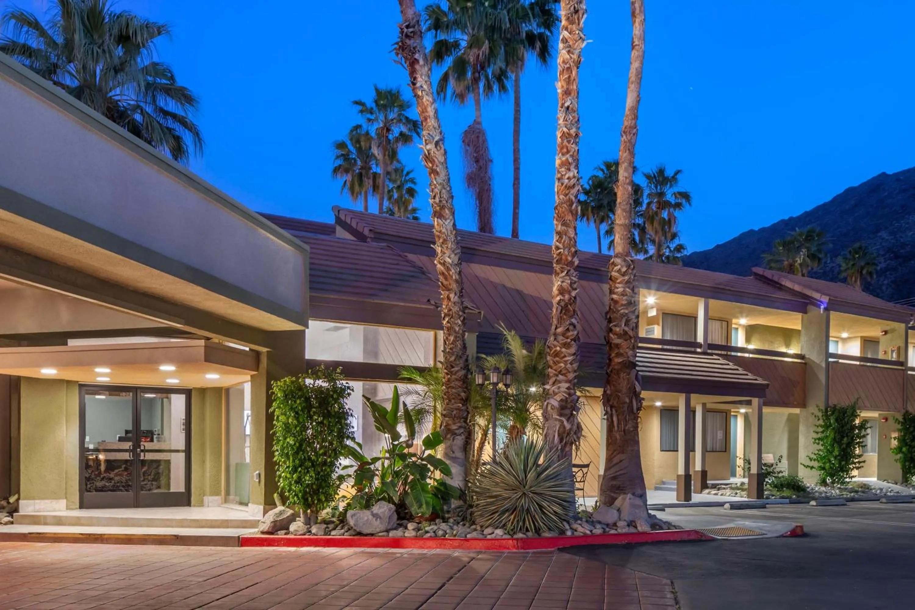 Property building in Best Western Inn at Palm Springs