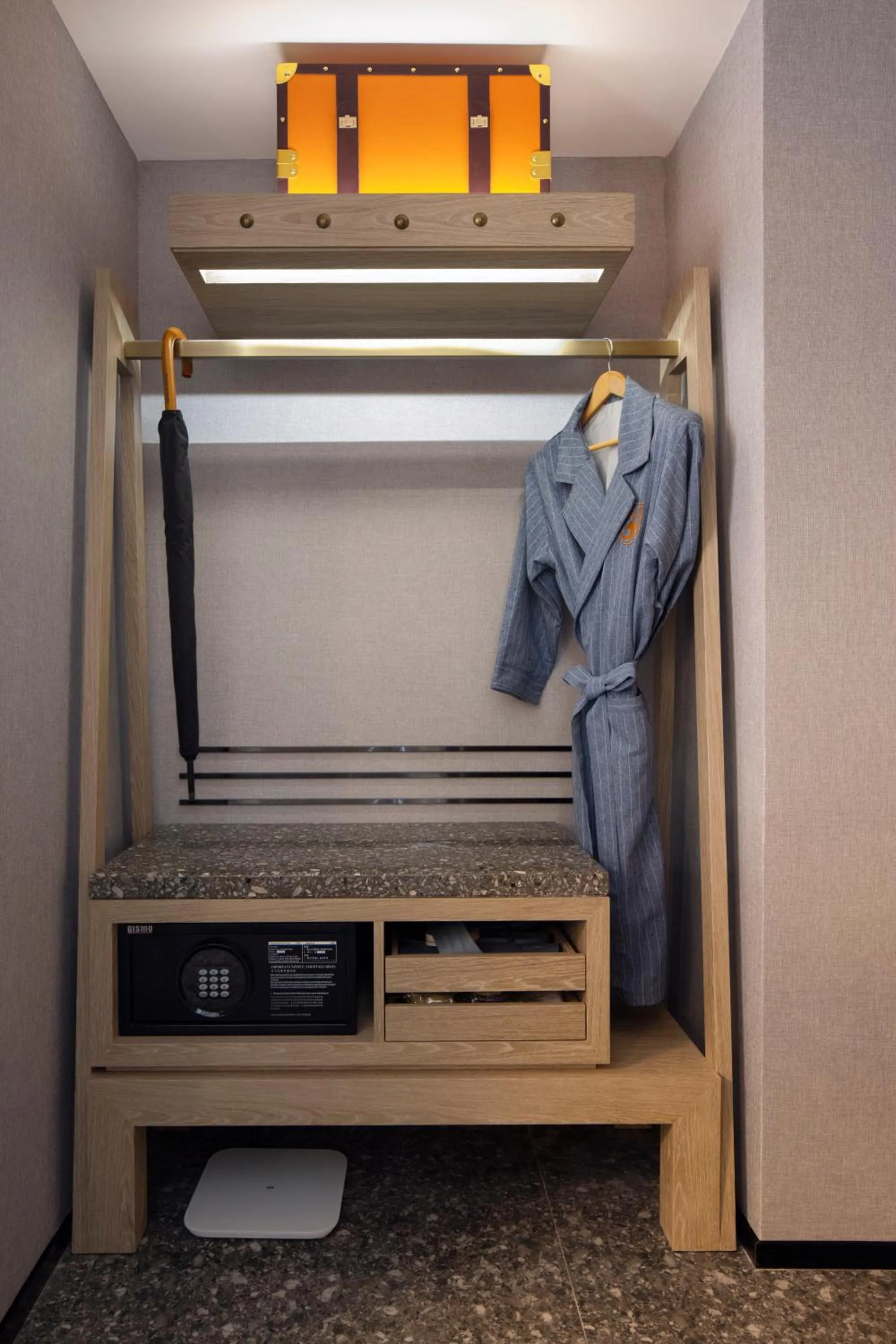 wardrobe in Arthur Hotel Canton Tower Guangzhou