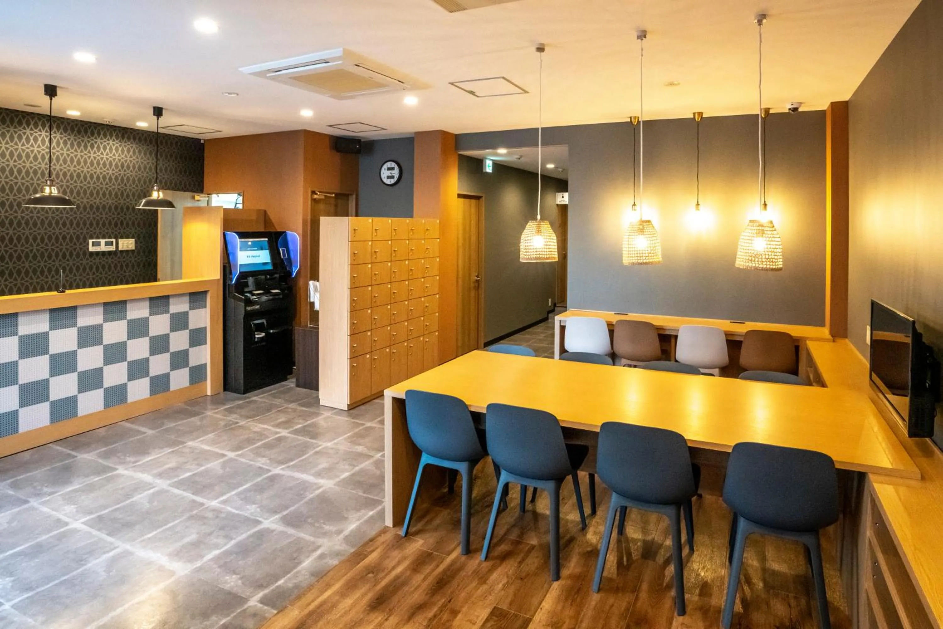 Lobby or reception in R9 Hostel Tochigi Ekimae - Male Only