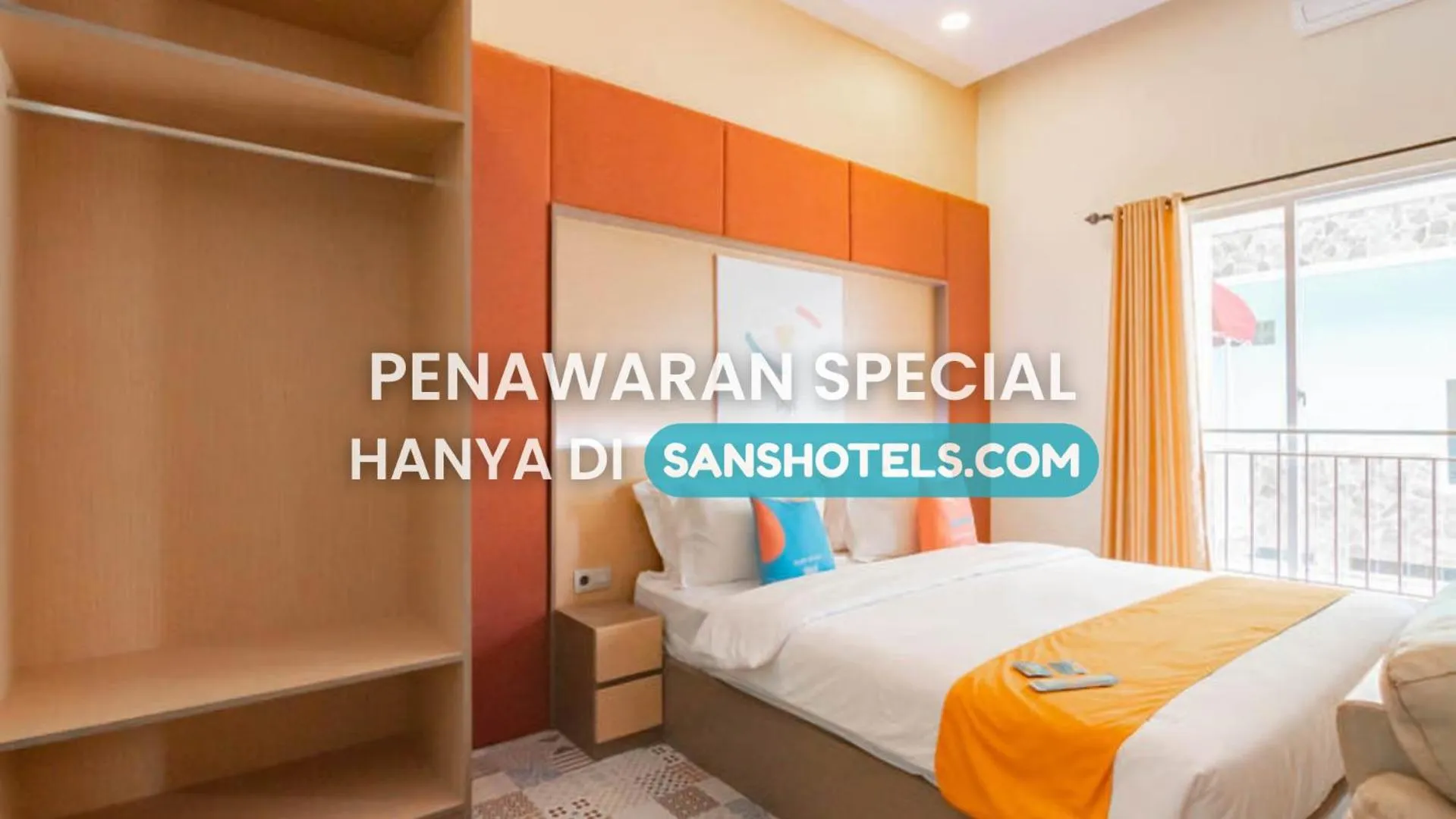 Bedroom, Bed in Sans Resort Parung Bogor