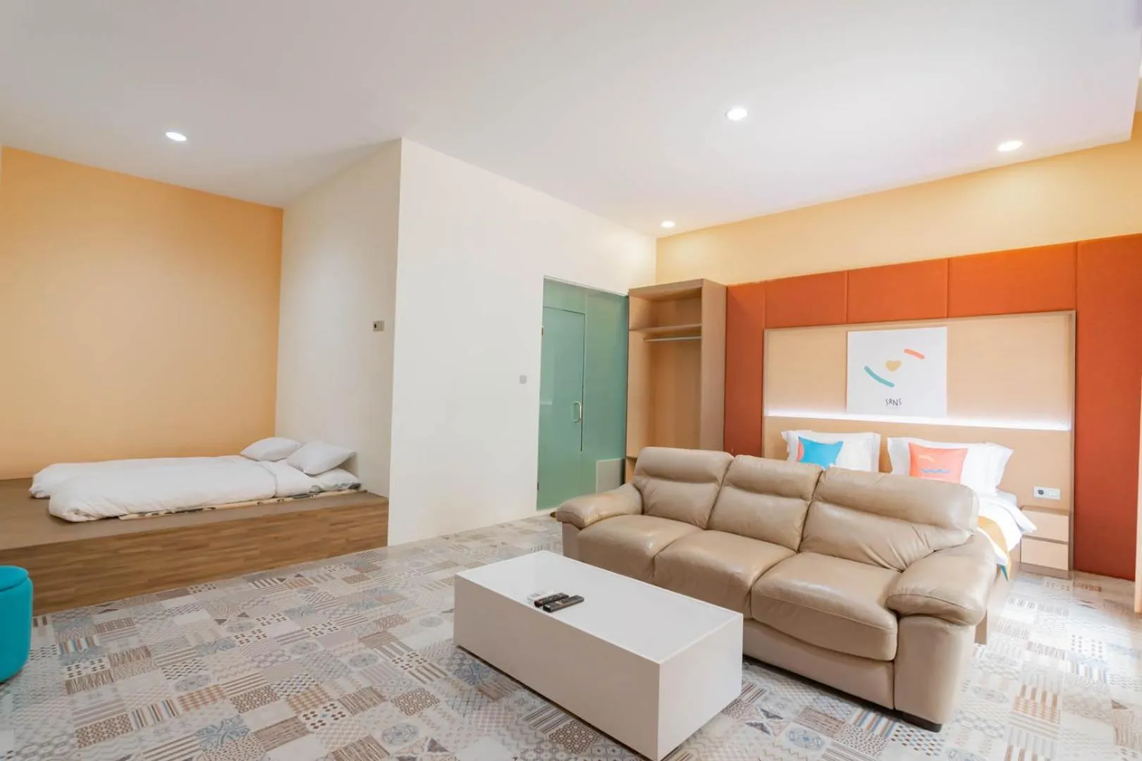 Bedroom, Bed in Sans Resort Parung Bogor