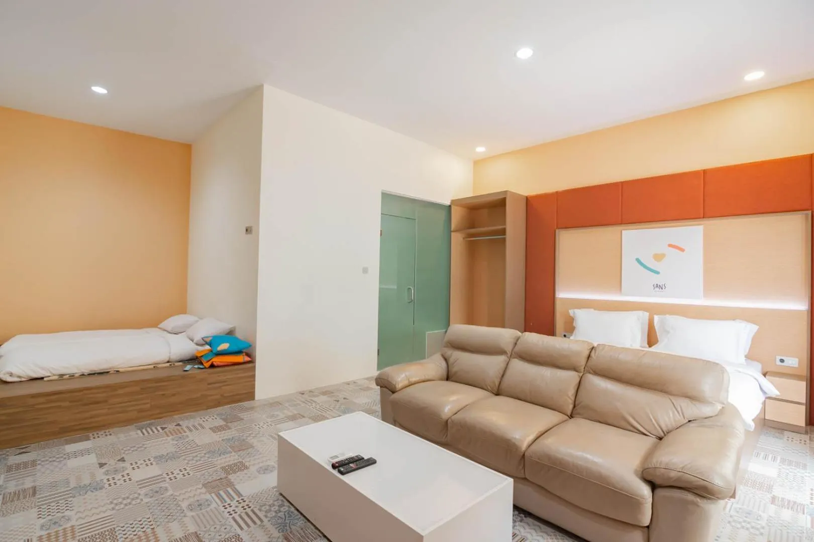 Bedroom, Bed in Sans Resort Parung Bogor