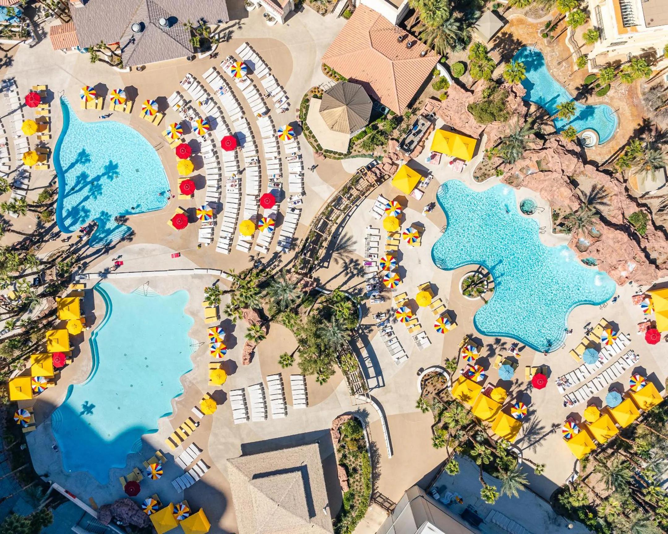 Swimming pool in Rio Hotel & Casino, a Destination by Hyatt Hotel