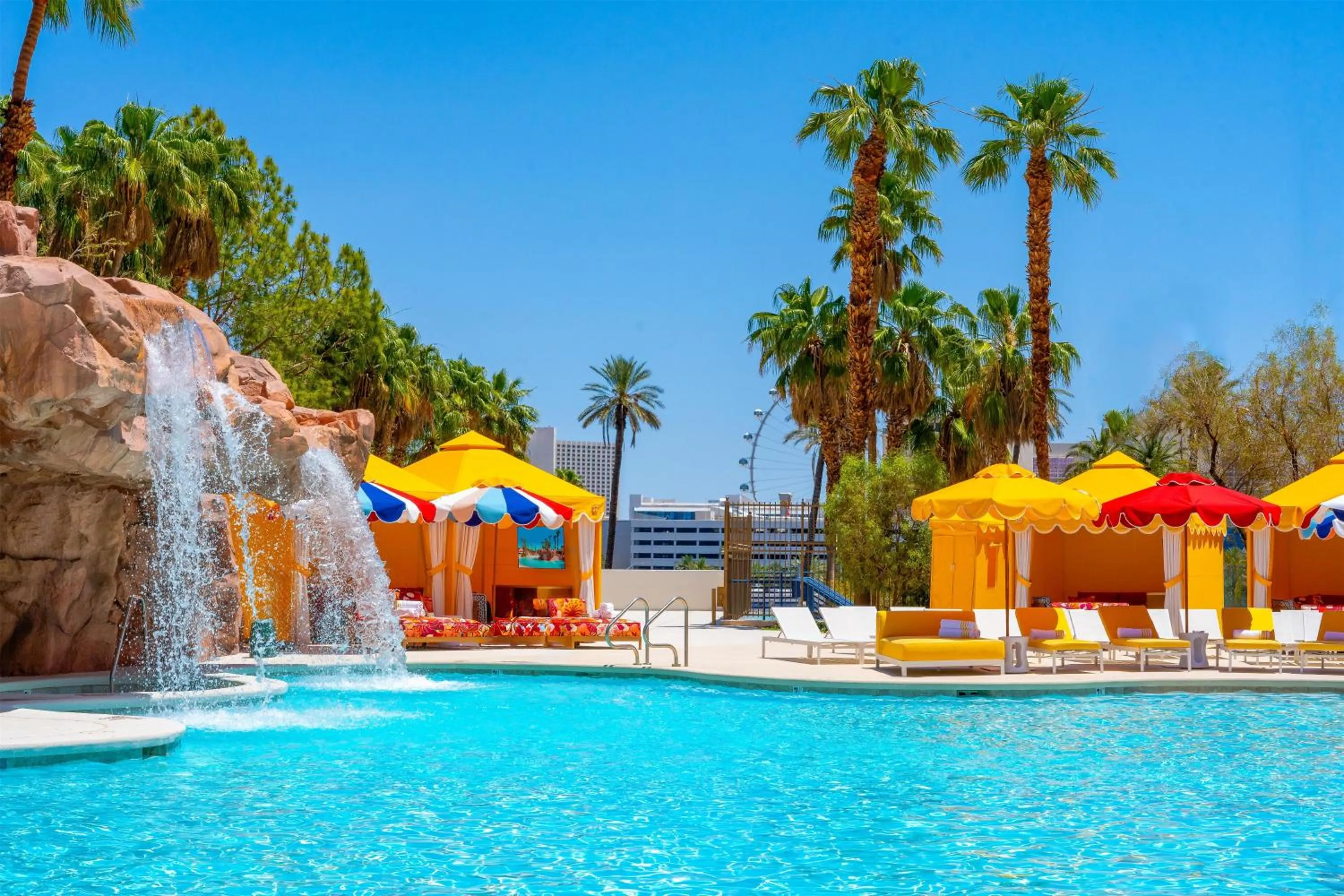 Swimming pool in Rio Hotel & Casino, a Destination by Hyatt Hotel