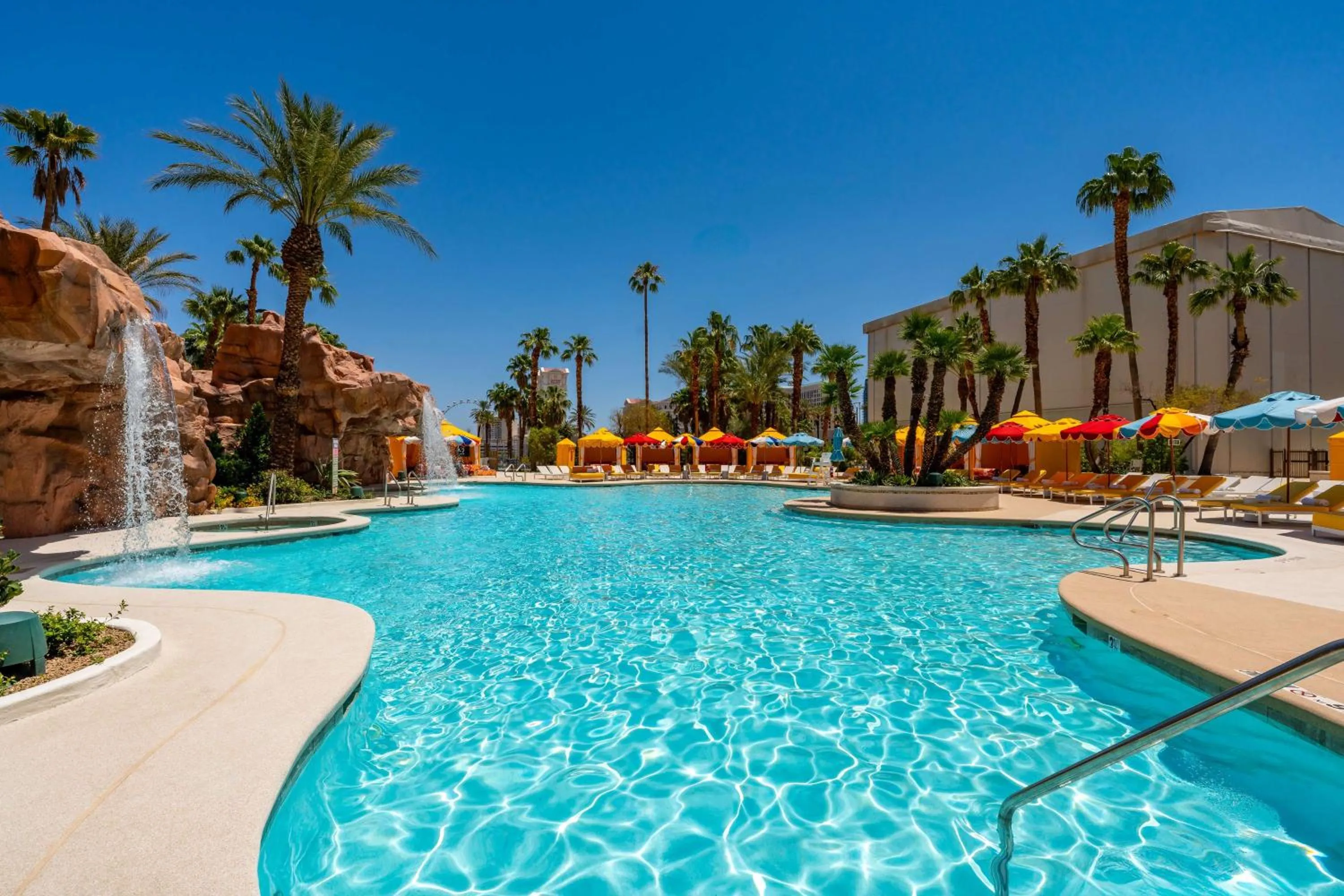 Swimming pool in Rio Hotel & Casino, a Destination by Hyatt Hotel