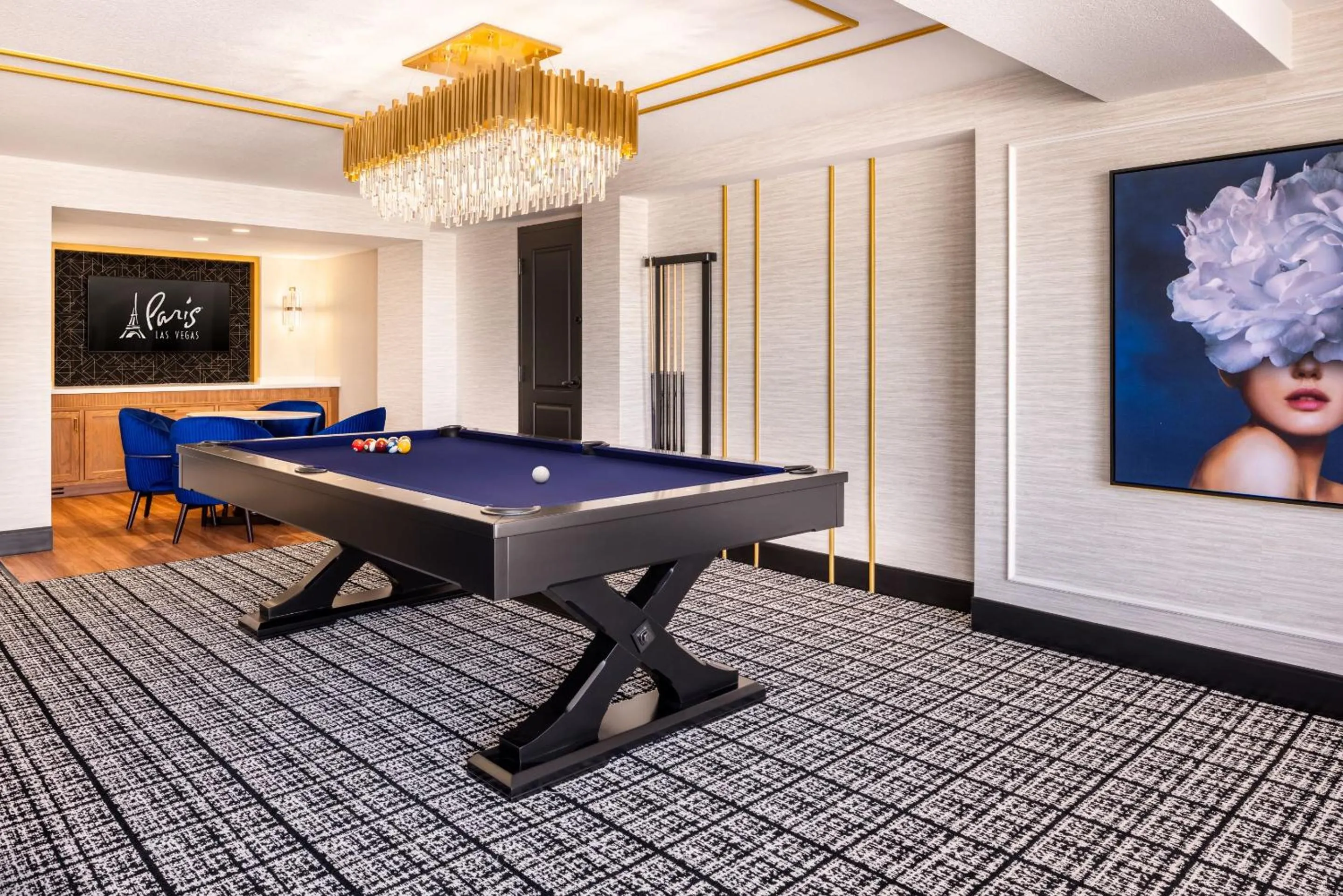 Billiard in Paris Las Vegas Hotel & Casino