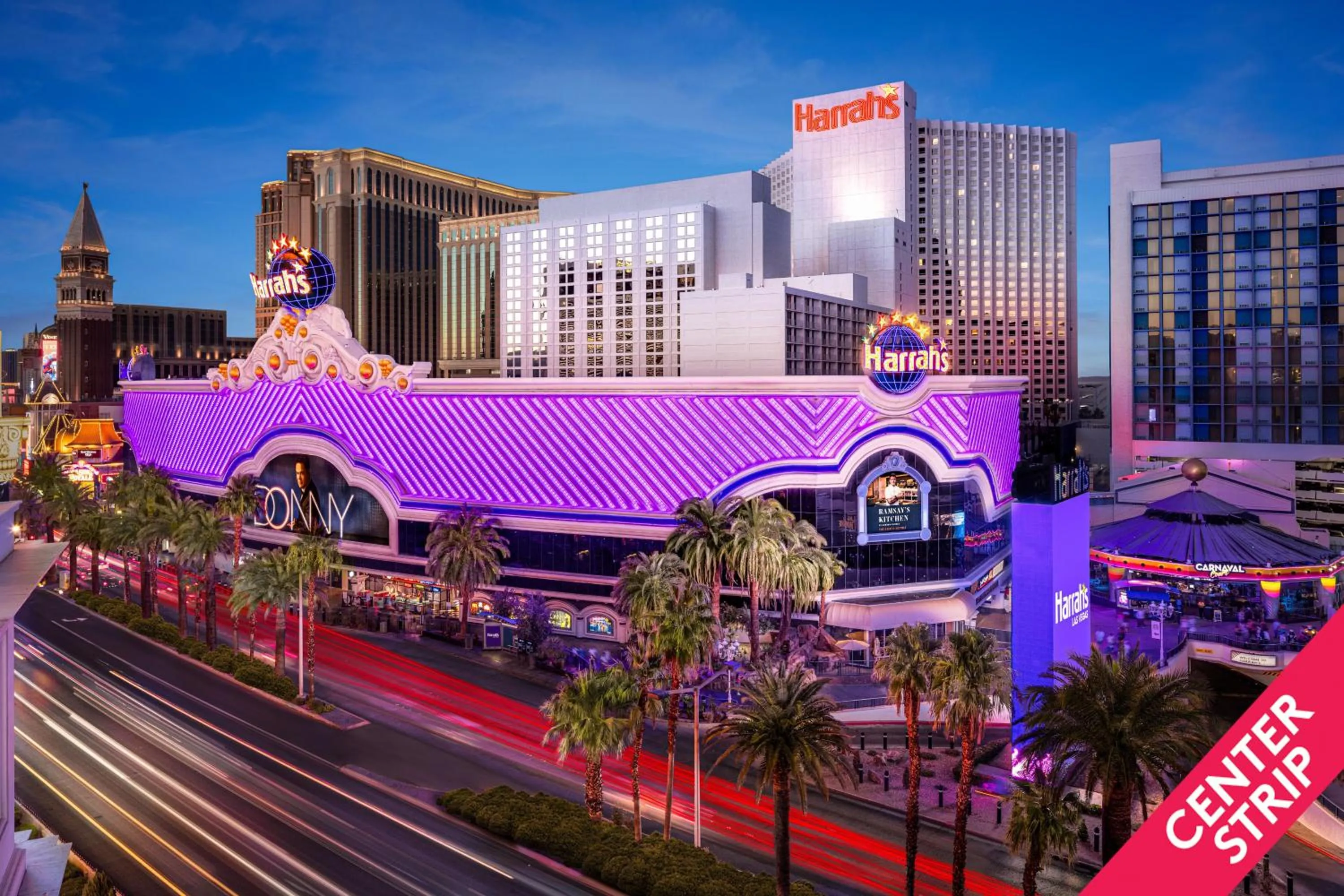 Property building in Harrah's Las Vegas, A Caesars Destination