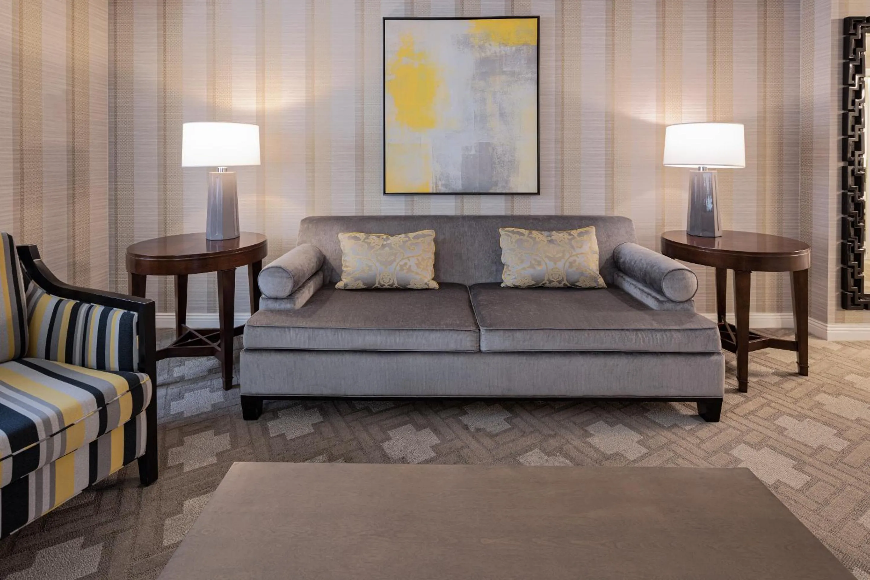 Seating area, Bed in Caesars Palace Hotel & Casino