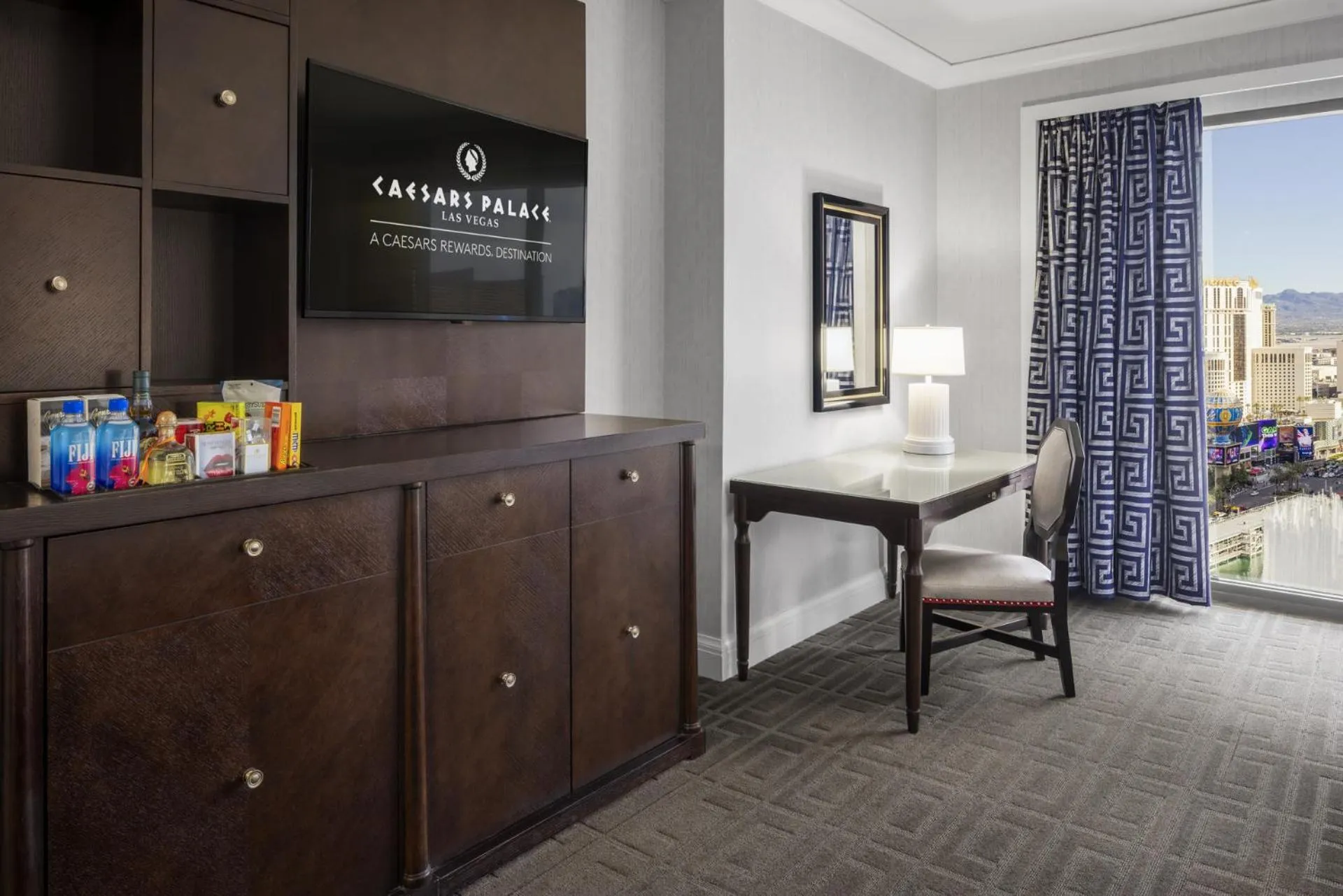 Seating area in Caesars Palace Hotel & Casino