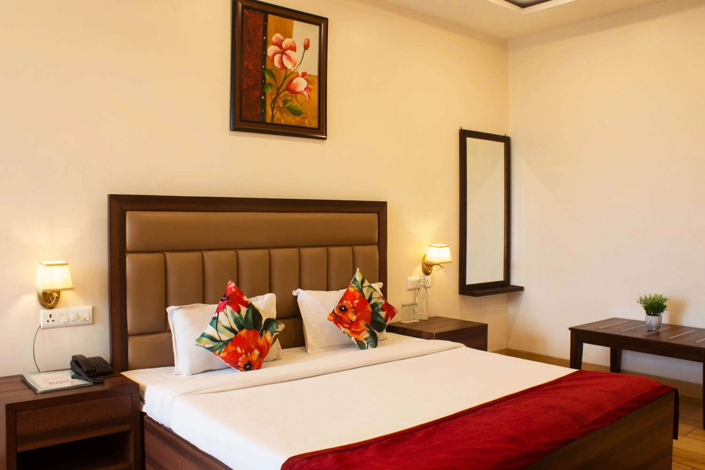 Bed in SERENE SUITES