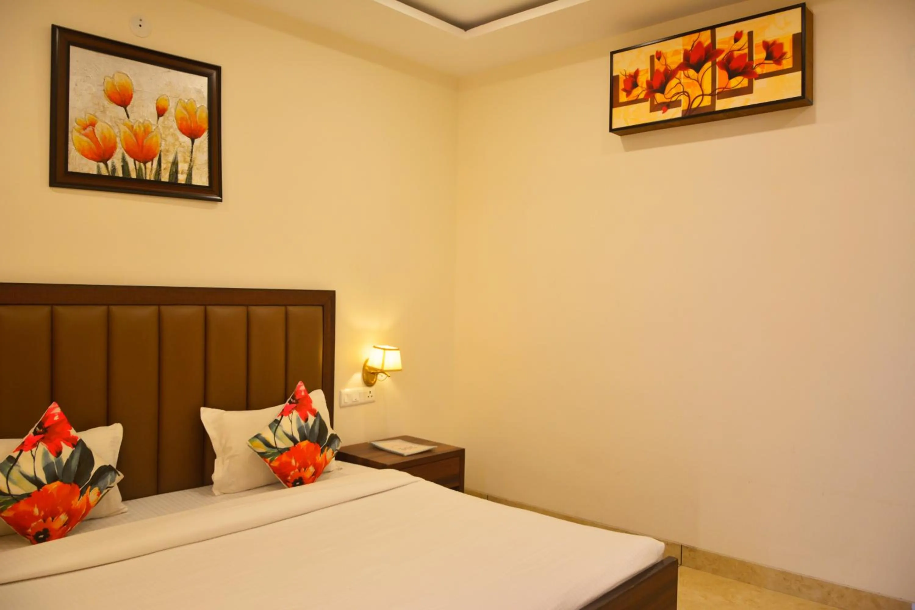 Bed in SERENE SUITES