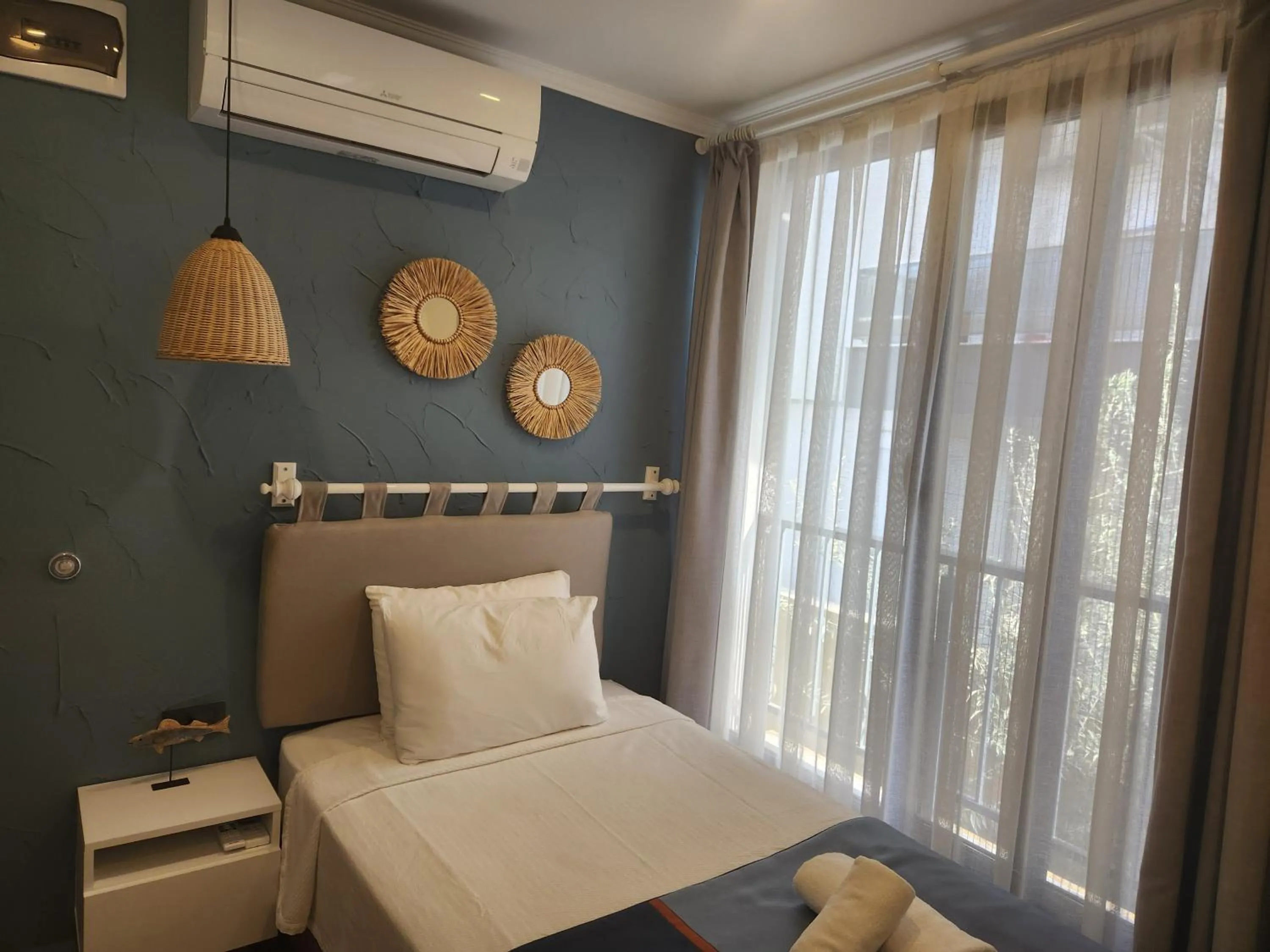 Bed in Park Hotel Rooms & Apart