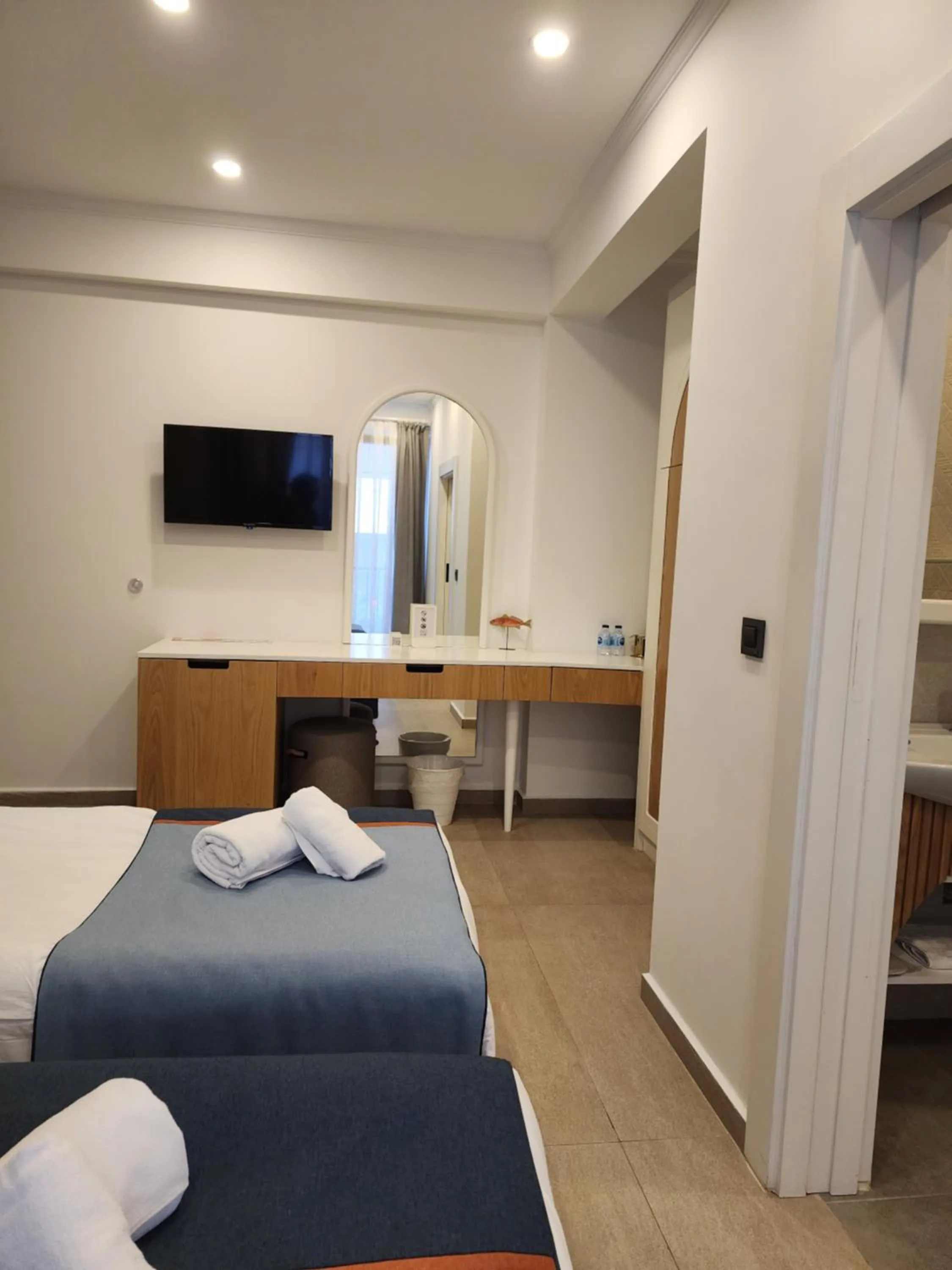 Bed in Park Hotel Rooms & Apart