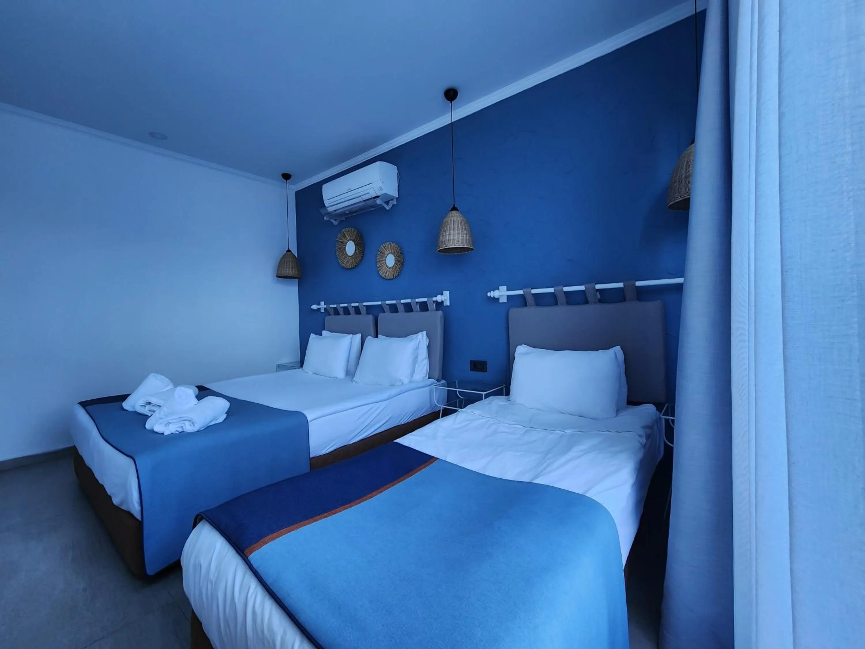 Bed in Park Hotel Rooms & Apart