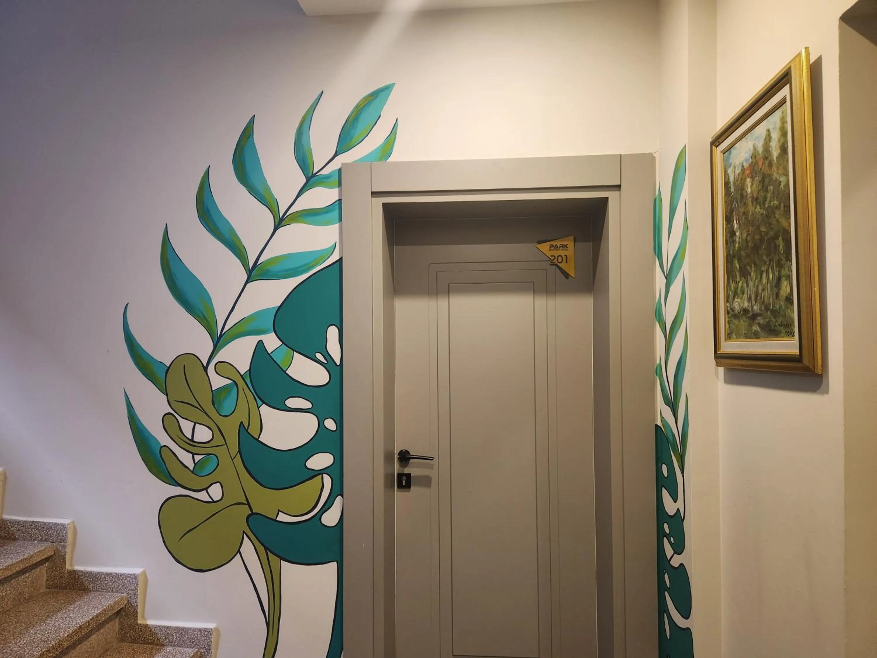 Decorative detail in Park Hotel Rooms & Apart