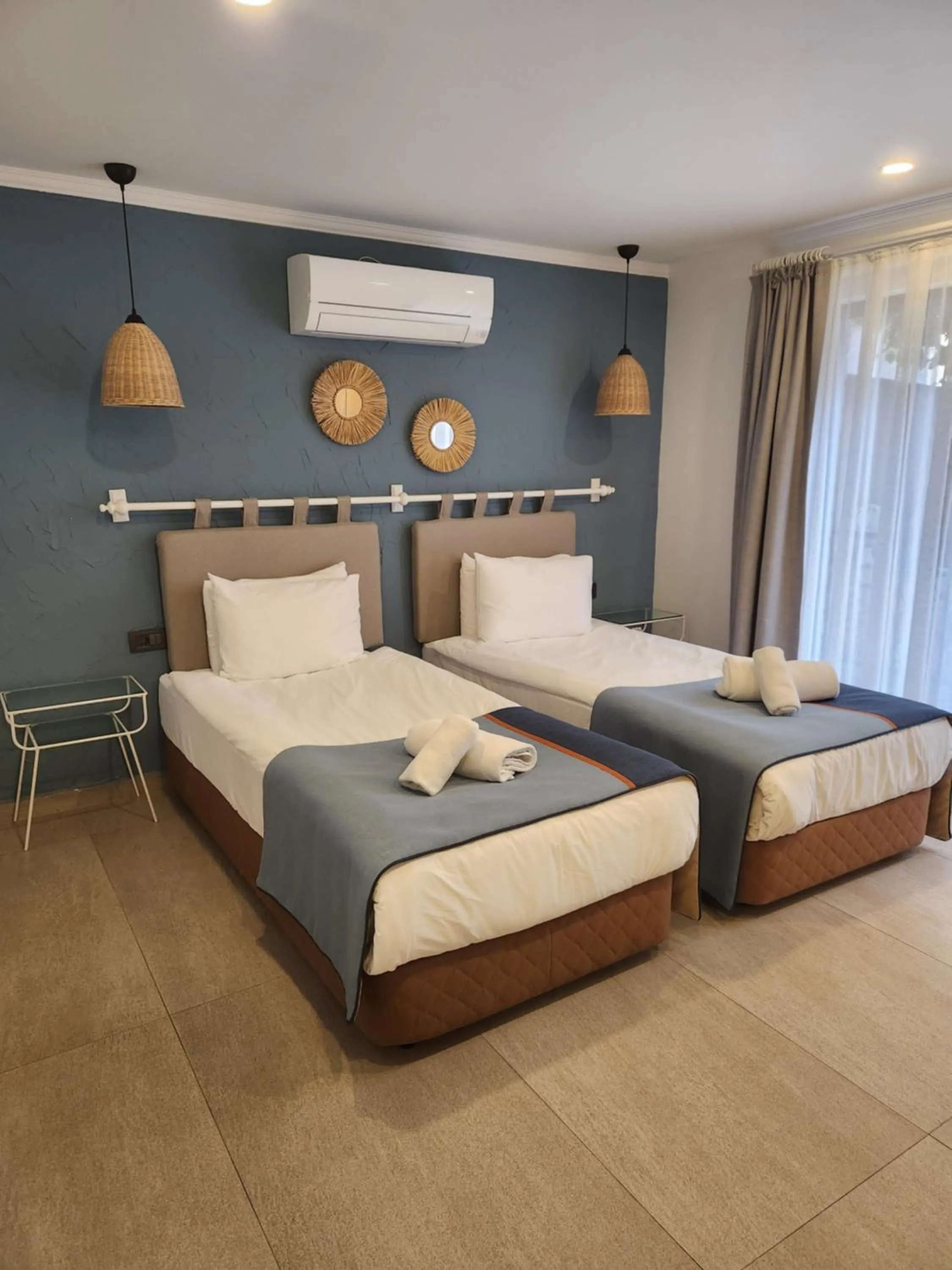 Bed in Park Hotel Rooms & Apart