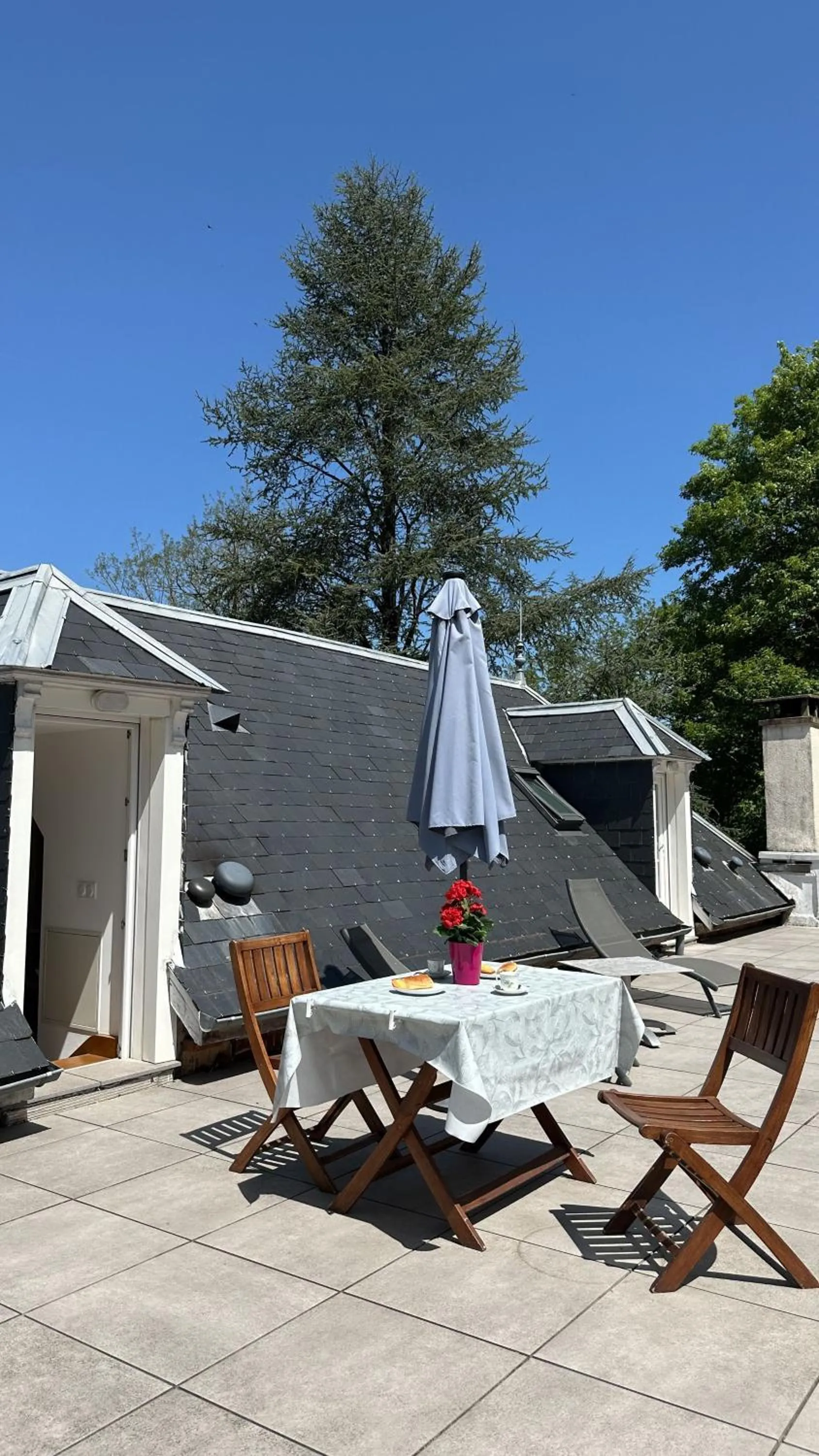 Solarium in Logis Vélès