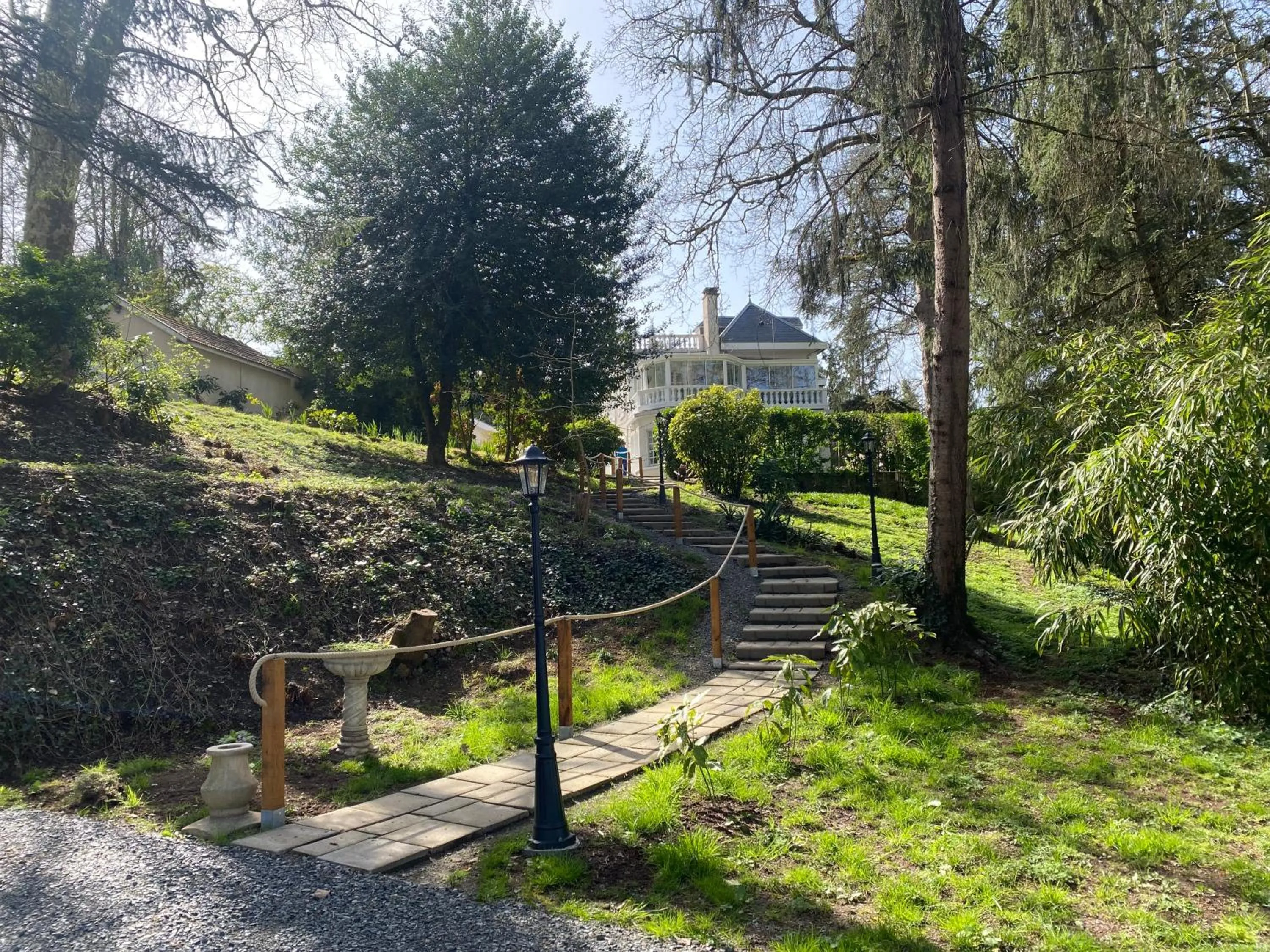 Garden in Logis Vélès
