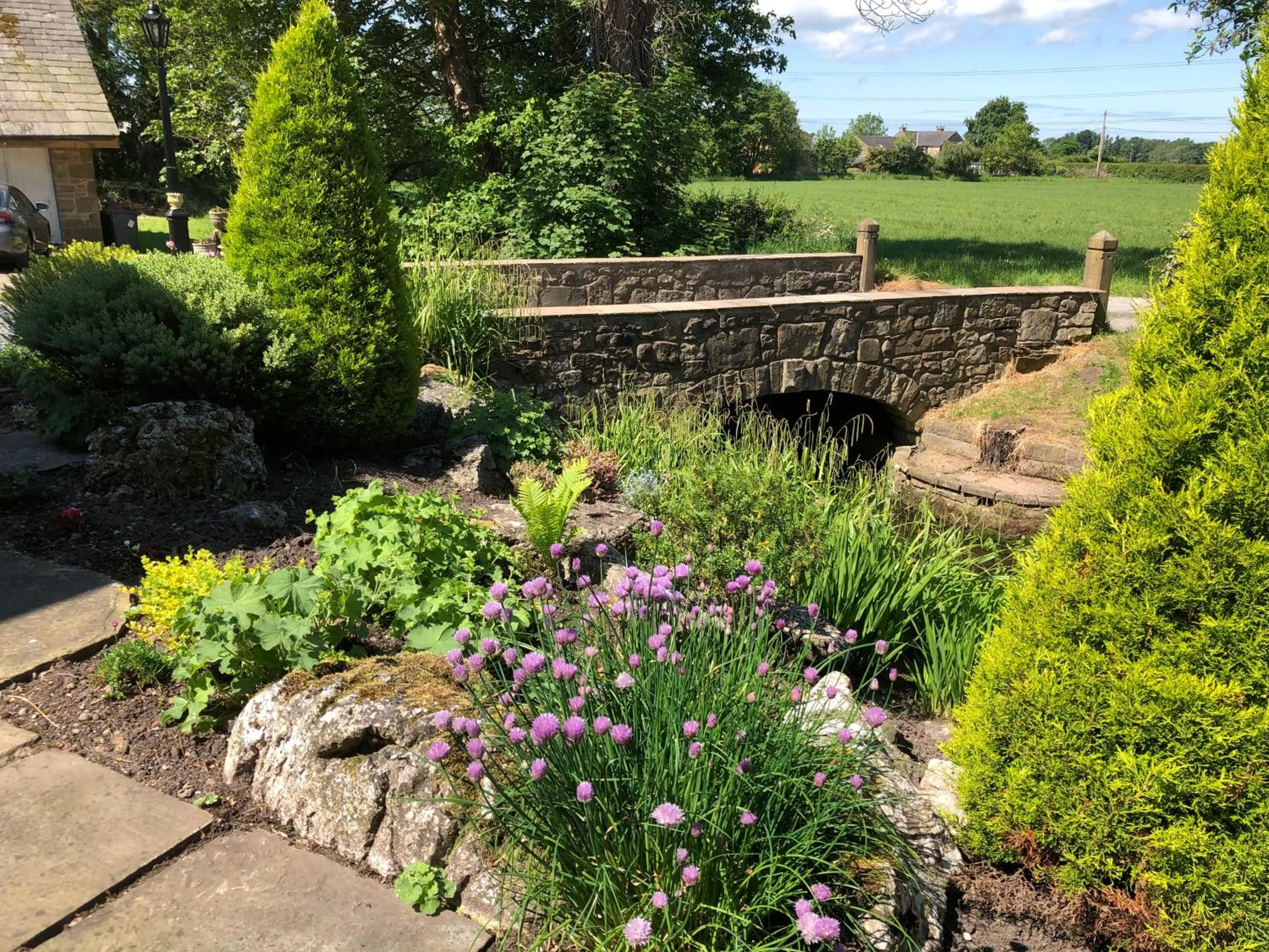 Garden in Picket Post House Bed & Breakfast