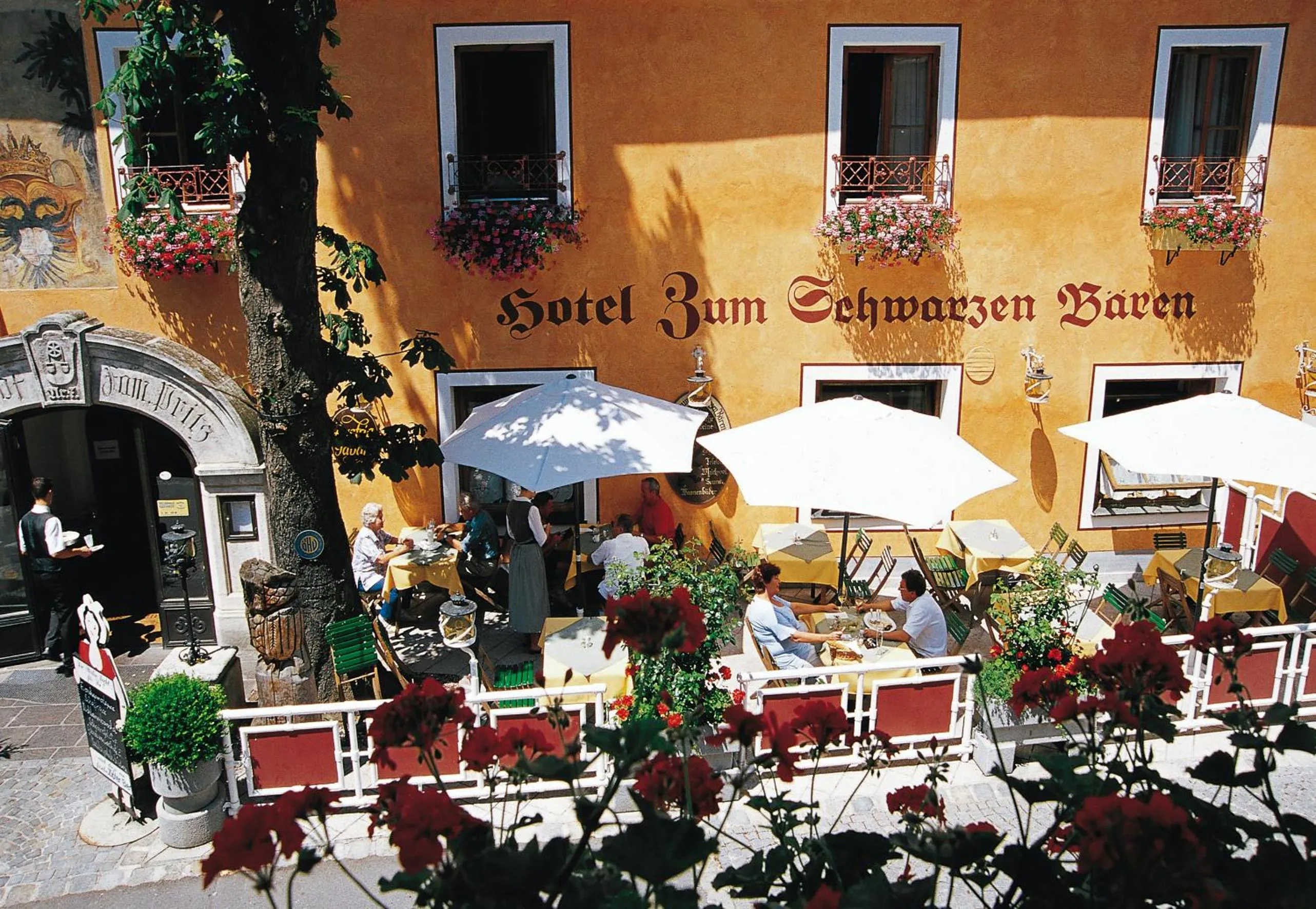 Balcony/Terrace in Hotel Zum Schwarzen Bären