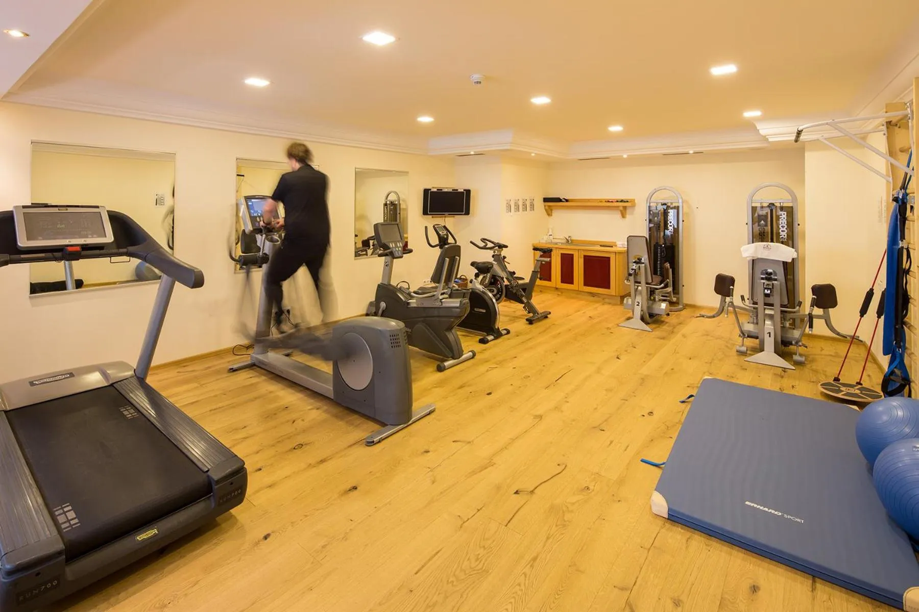 Fitness centre/facilities in Hotel Zum Schwarzen Bären