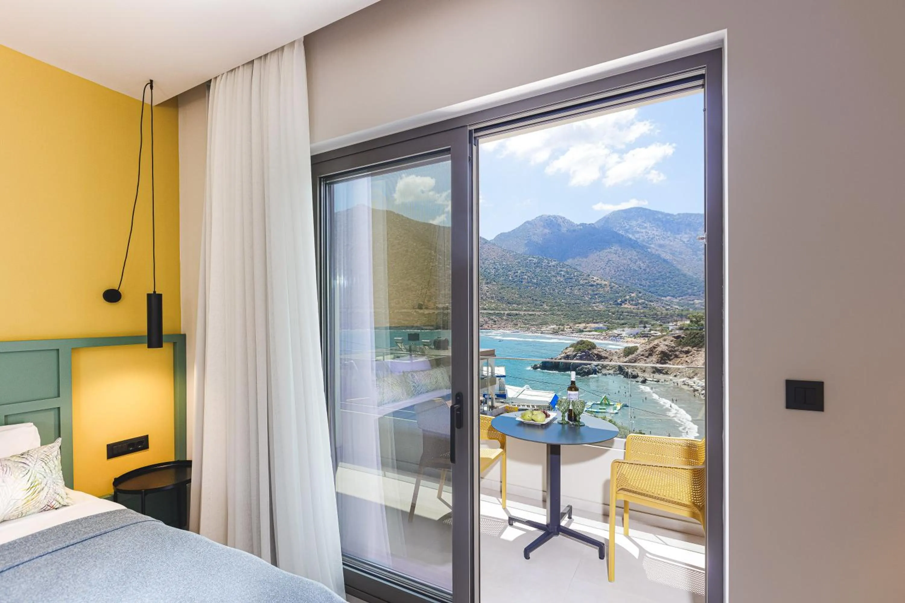 View (from property/room), Bed in Mira Mare Luxury Residence