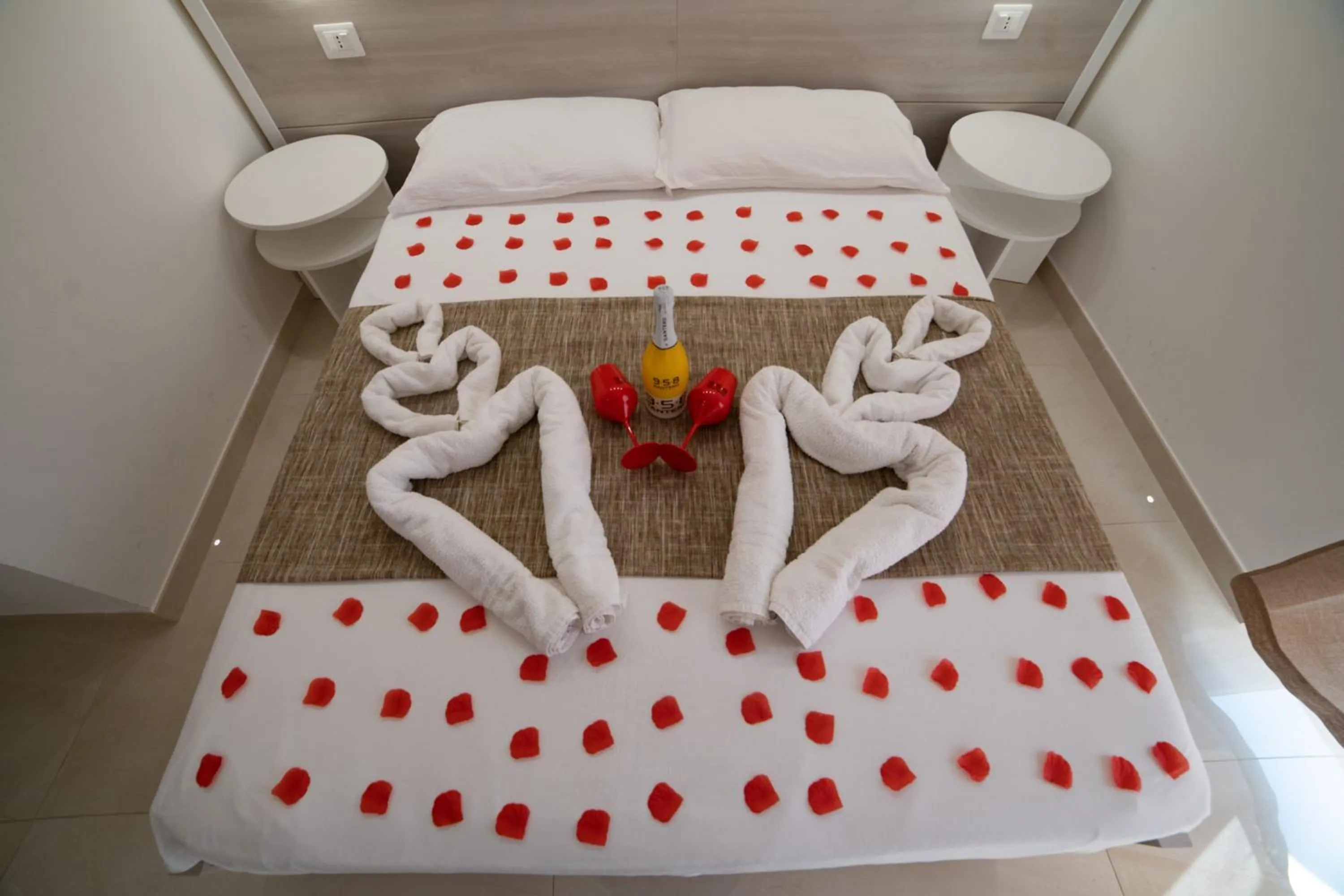 Bed in B&B Jerocades