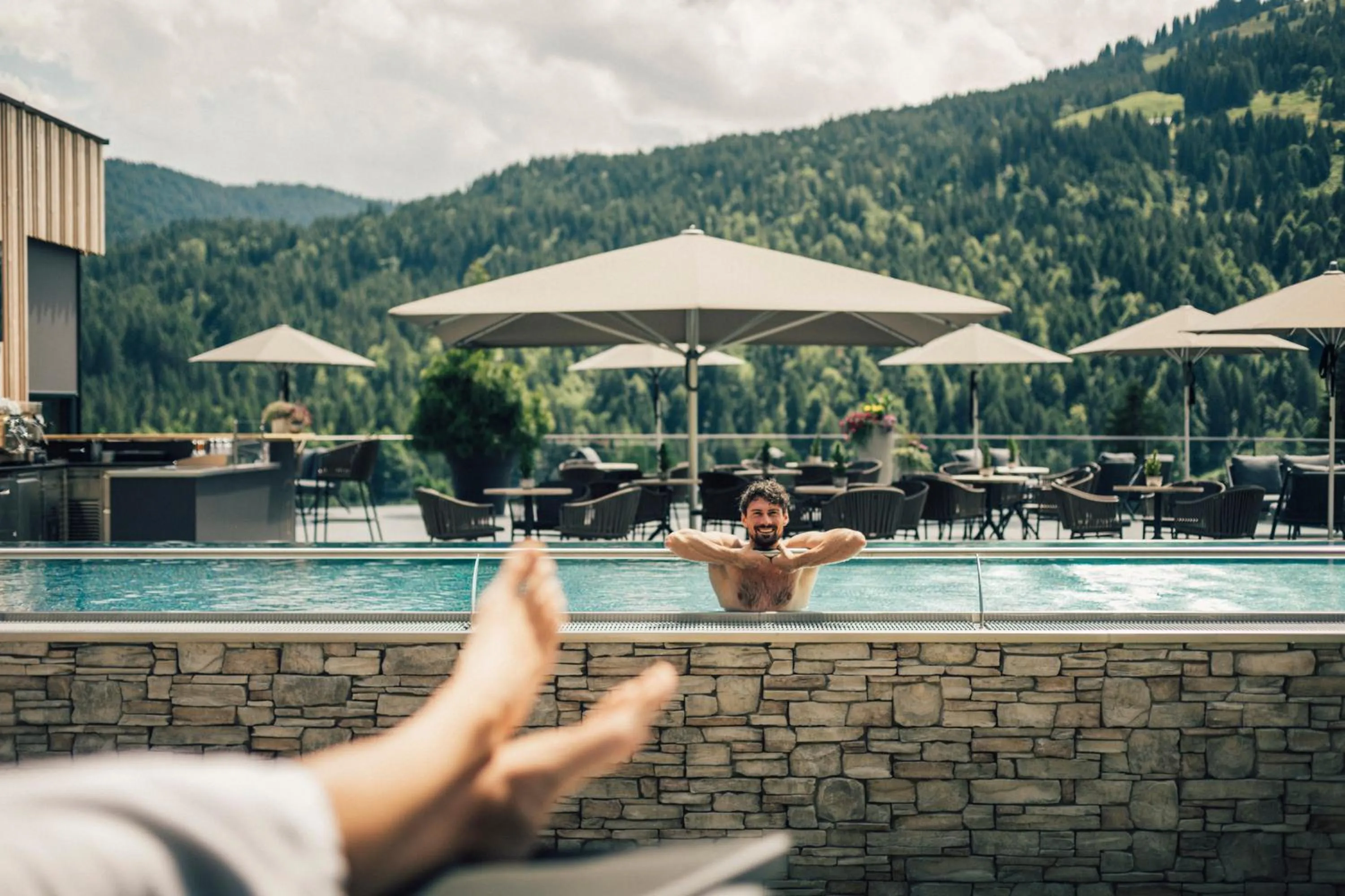 Pool view in Torghele's Wald & Fluh