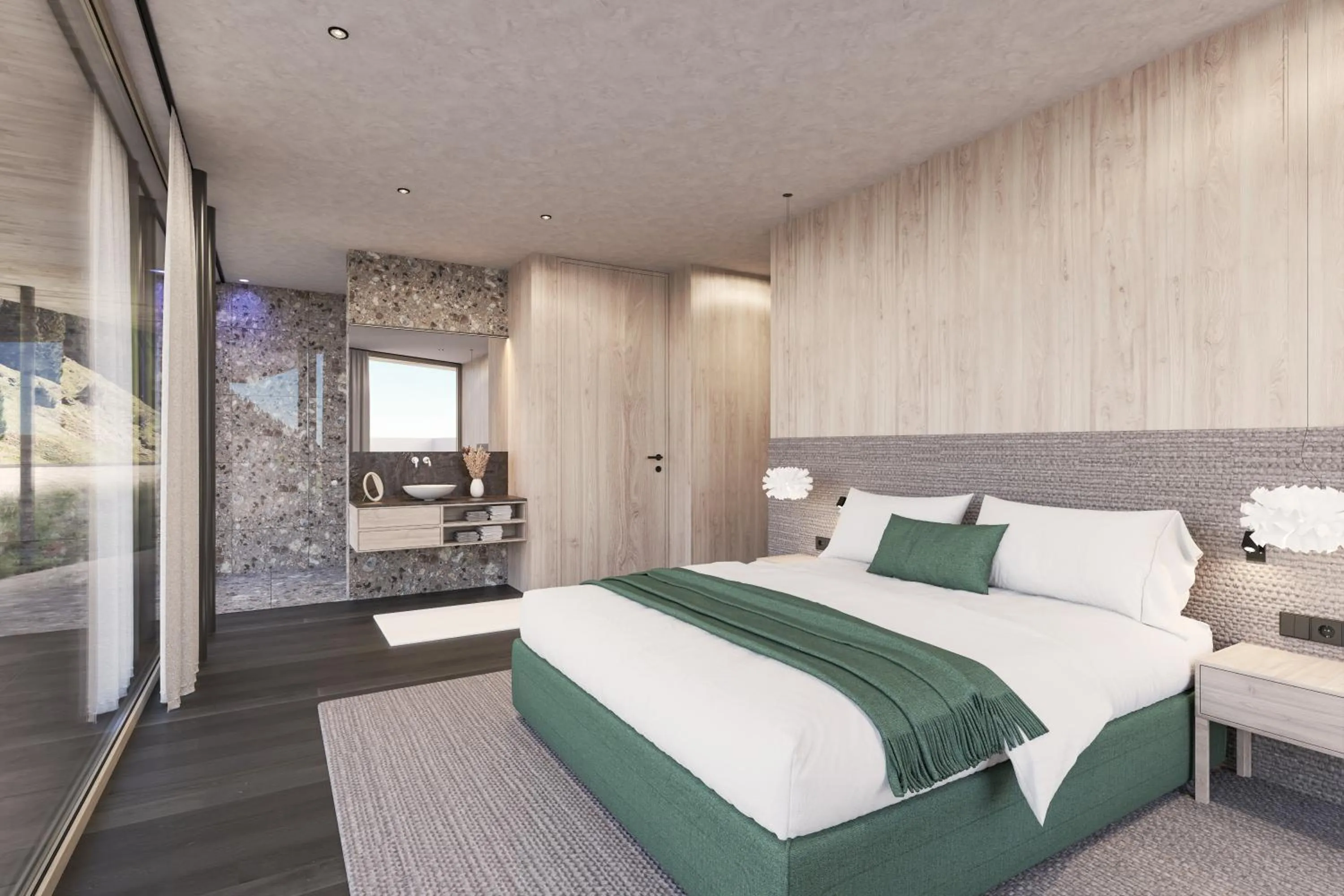 Bed in Torghele's Wald & Fluh