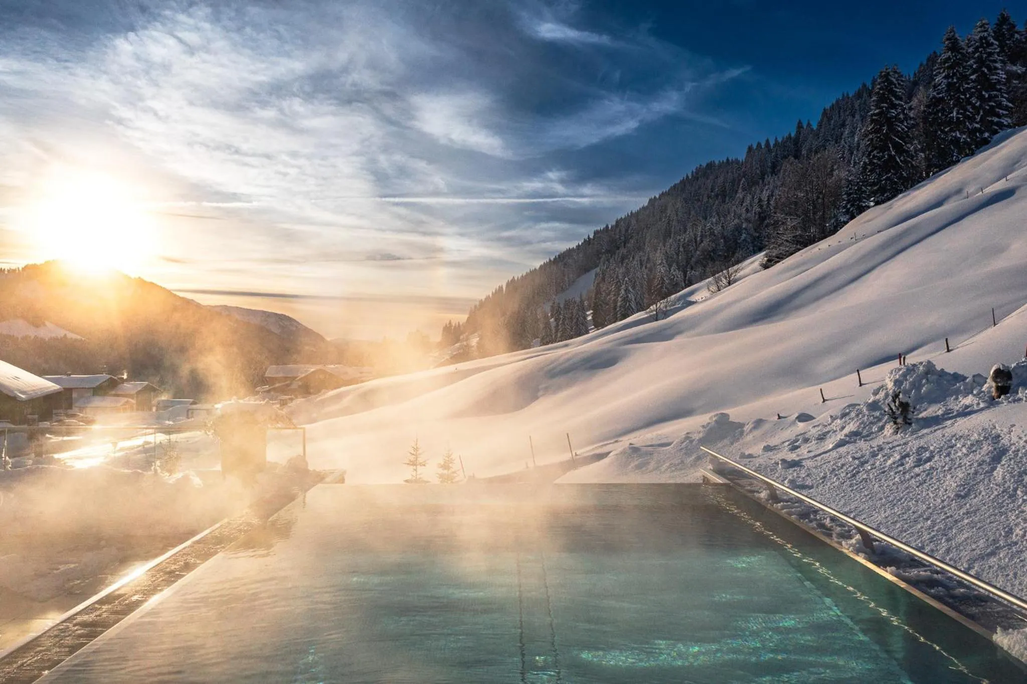 Natural landscape in Torghele's Wald & Fluh