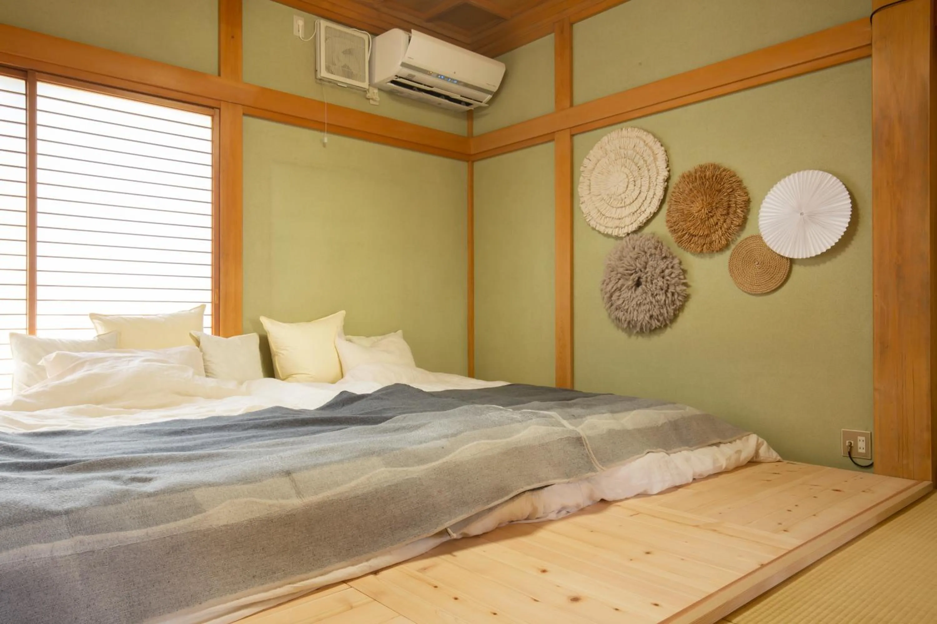 Bed in 古民家再生ホテル　Relink