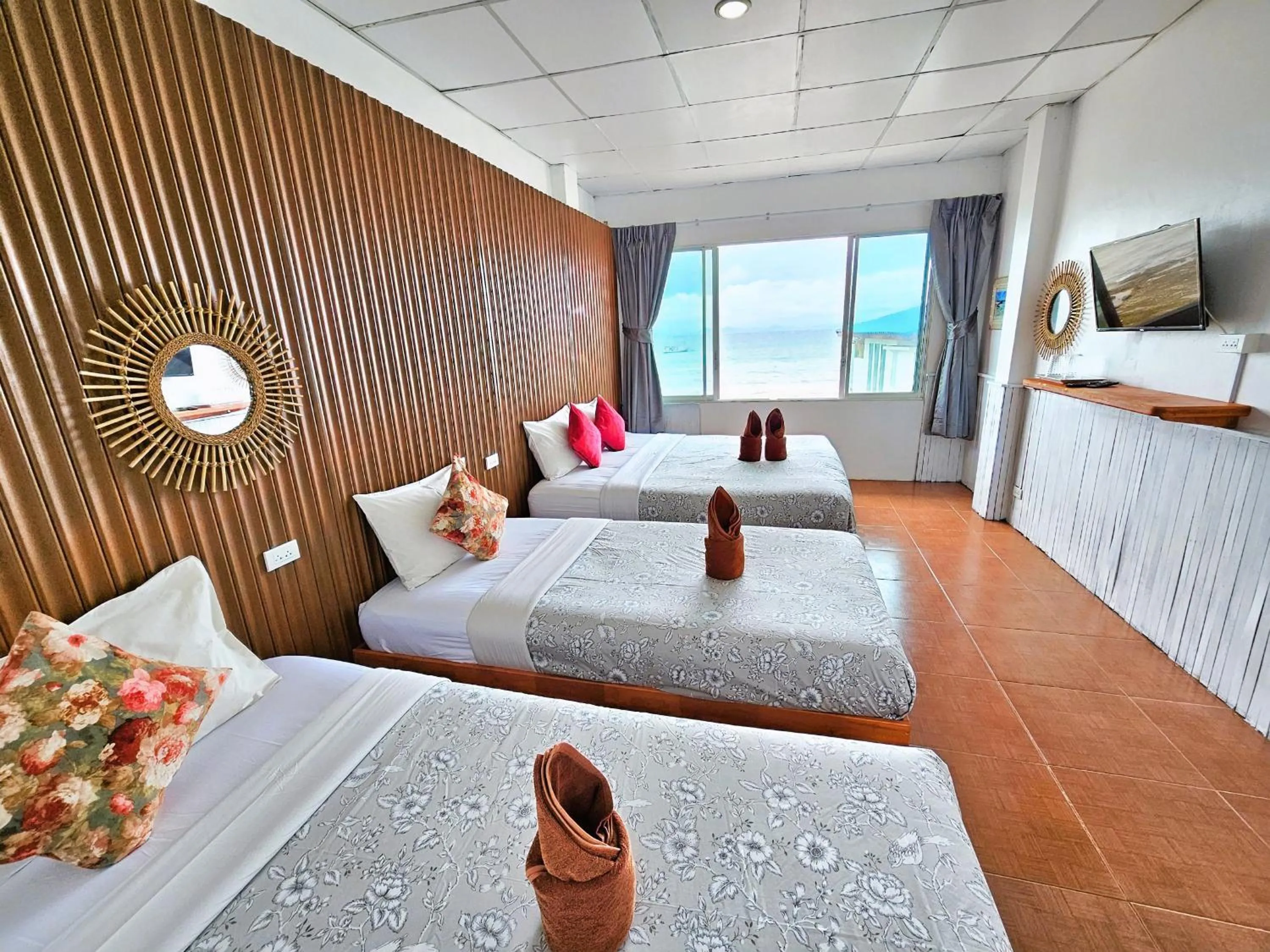 Bedroom, Bed in Baan I Taley On Sea Koh Larn