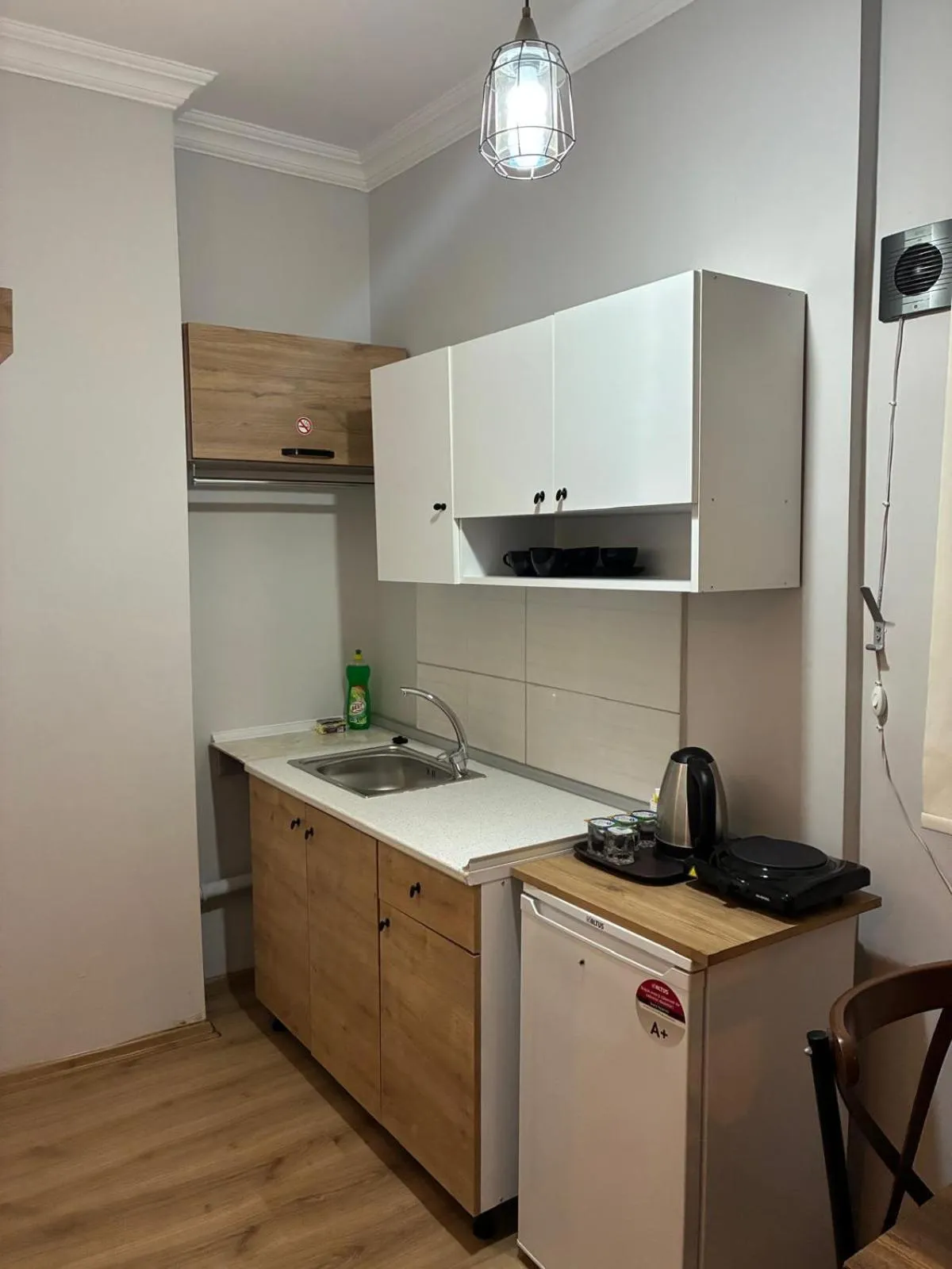 Kitchen or kitchenette in Grey House Apartments & Suites Istanbul