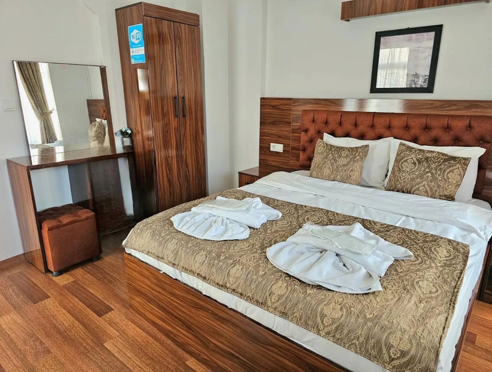 Bed in Grey House Apartments & Suites Istanbul