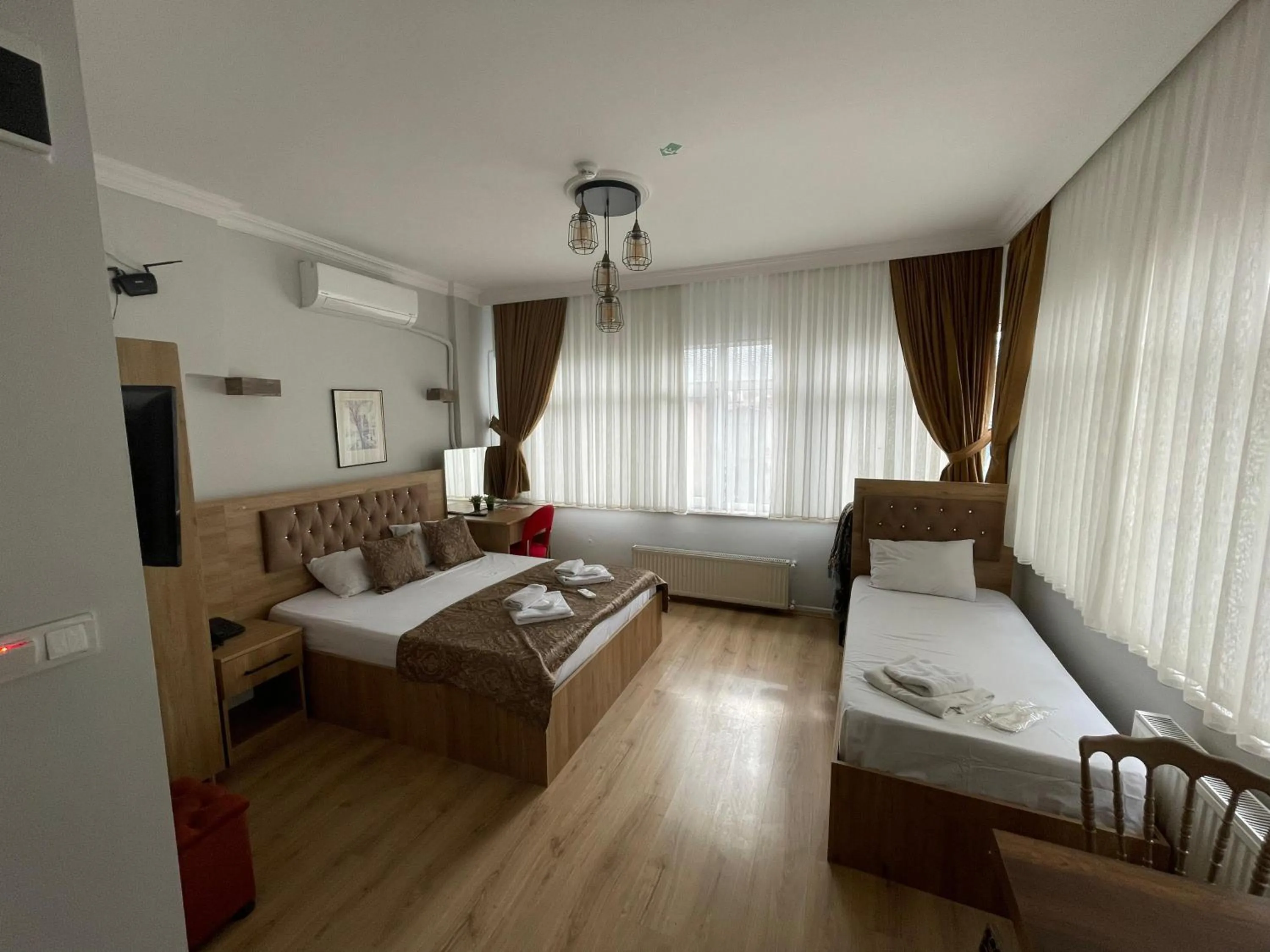 Bed in Grey House Apartments & Suites Istanbul