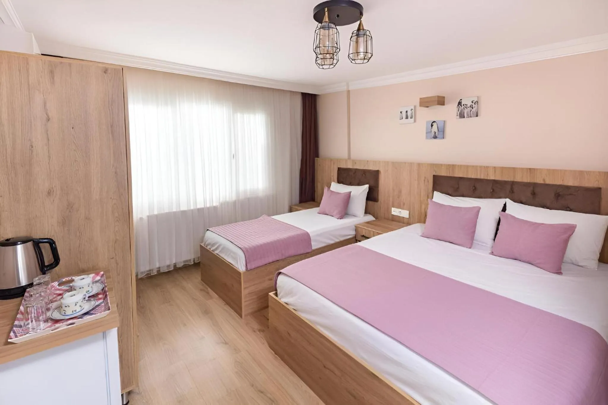 Bed in Grey House Apartments & Suites Istanbul