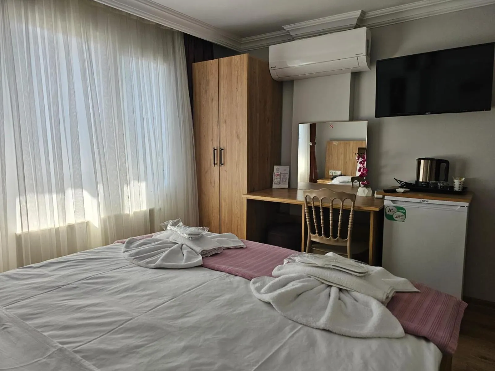 Bed in Grey House Apartments & Suites Istanbul