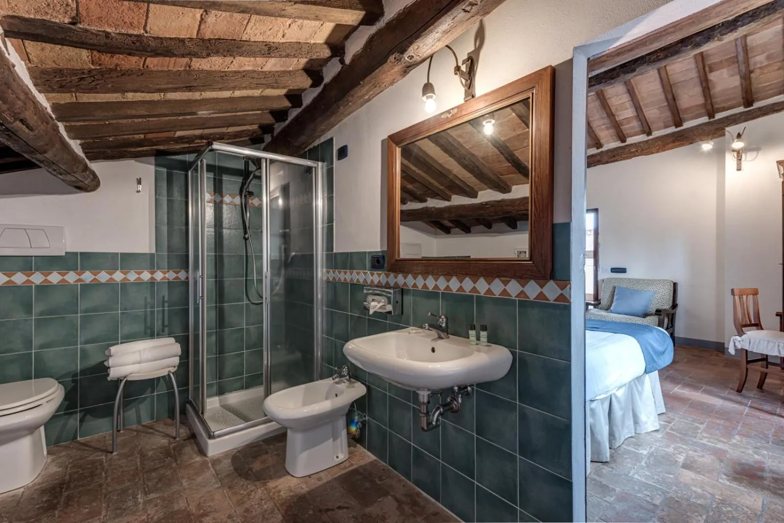 Bathroom in b&b BORGO CAPITANO COLLECTION Albergo diffuso - Centro Storico