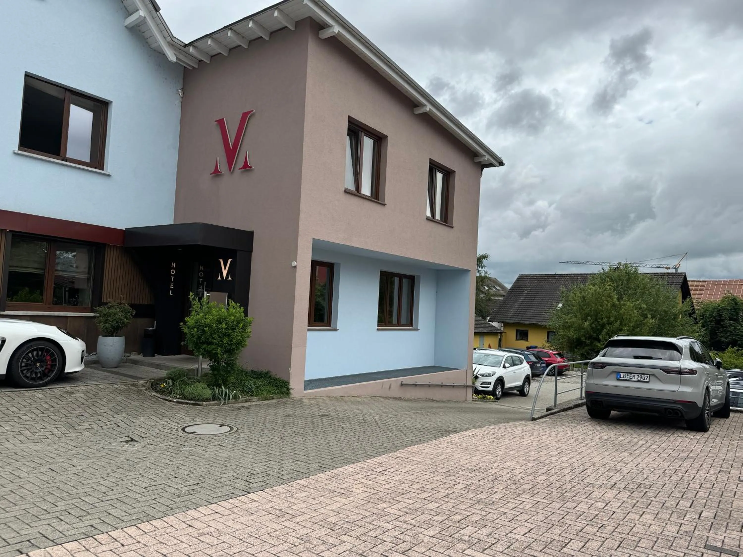 Property building in Hotel Villa Martino - zum Hirsch