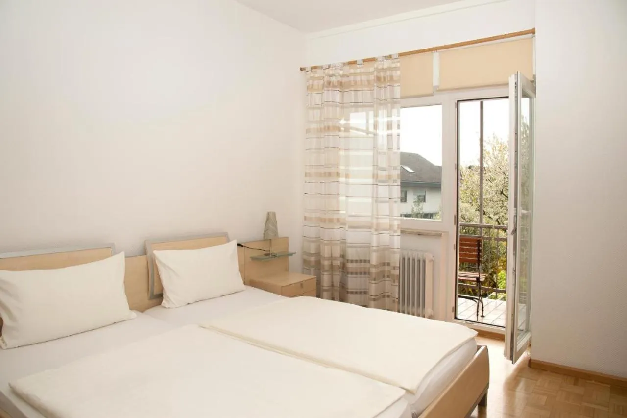 Balcony/Terrace, Bed in Hotel Villa Martino - zum Hirsch