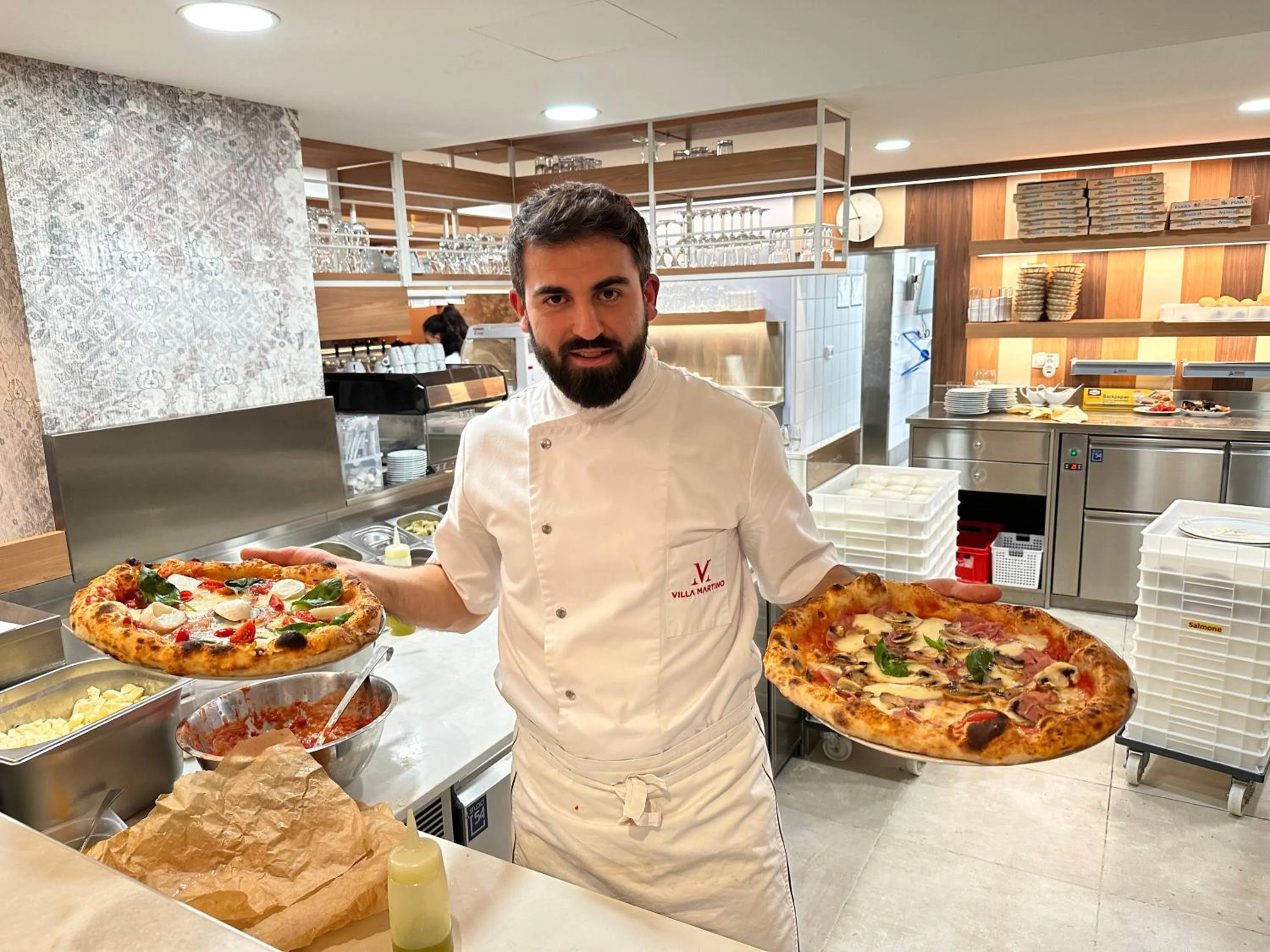 Restaurant/places to eat in Hotel Villa Martino - zum Hirsch