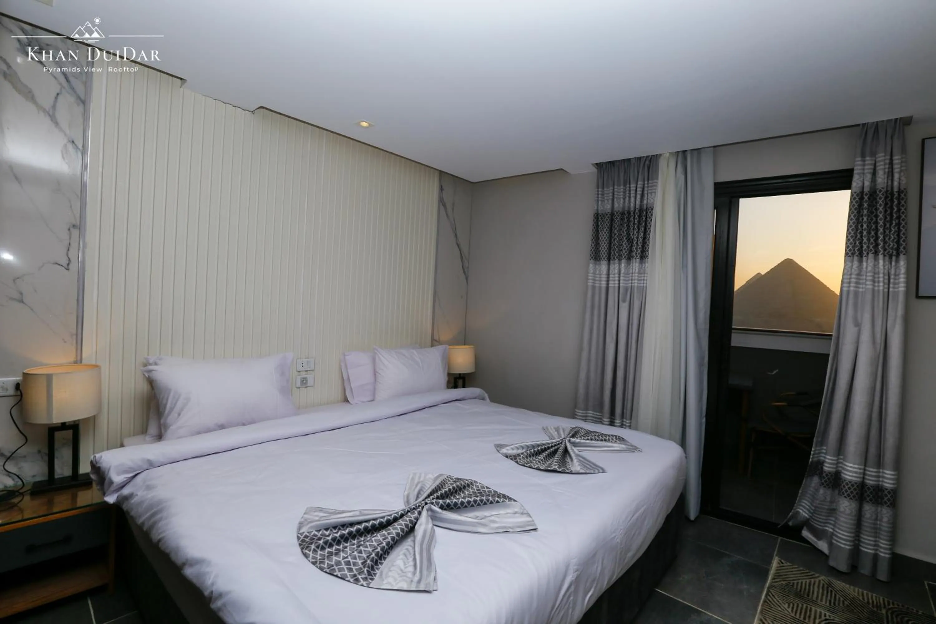 Bed in Khan Duidar Inn - Pyramids View Rooftop