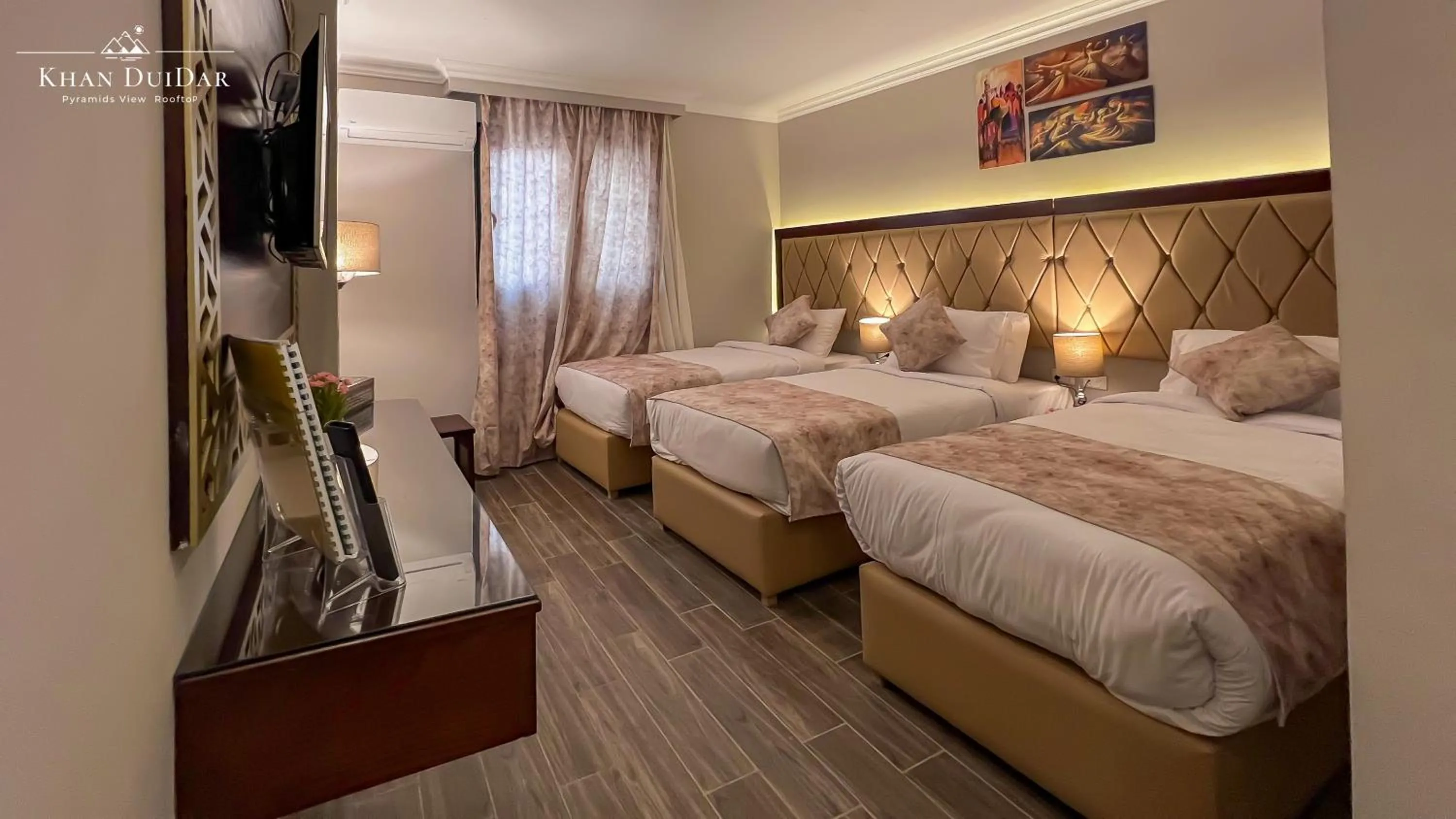 Bed in Khan Duidar Inn - Pyramids View Rooftop